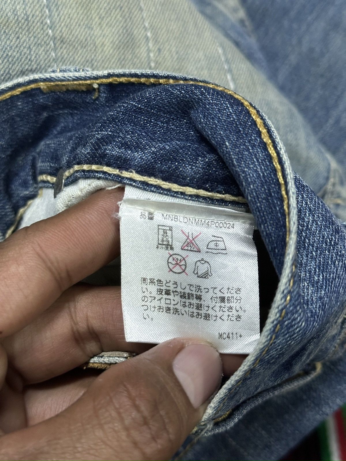Polo Ralph Lauren Distress Polo Ralph Lauren Denim Jeans. Size US 30 / EU 46 - 9 Thumbnail