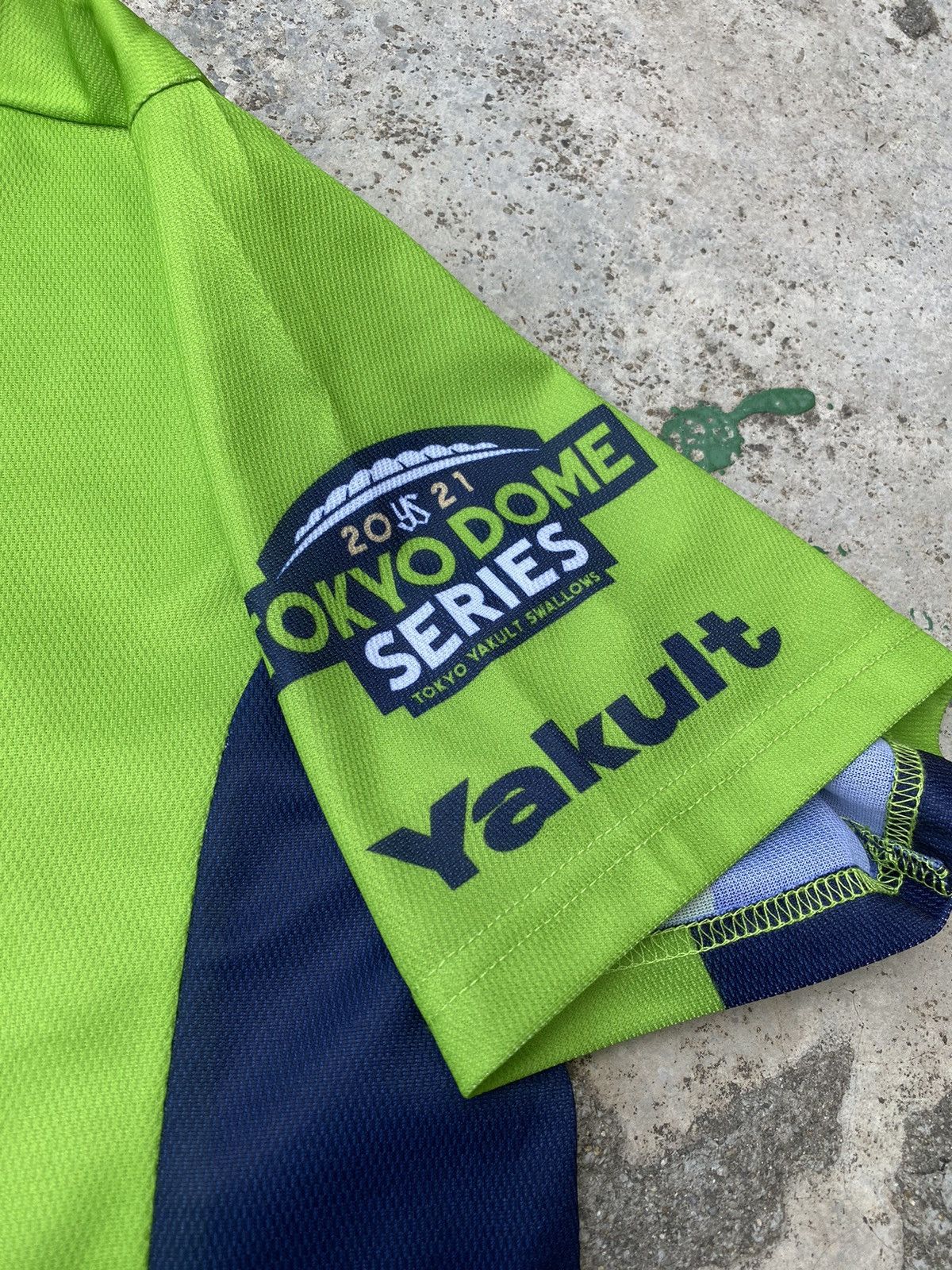 Japanese Brand × MLB Majestic Tokyo Yakult Swallows Baseball Jersey Size US XL / EU 56 / 4 - 5 Thumbnail