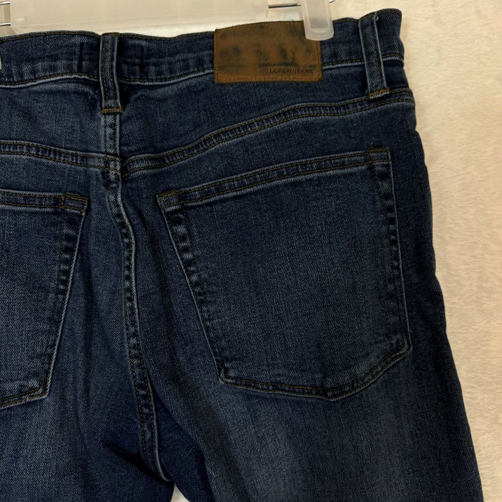 J.Crew J.CREW Jeans Mens 31x30 Blue Denim 5-Pocket Mid-Rise Straight Leg Classic Everyday Wear Size US 31 - 7 Thumbnail