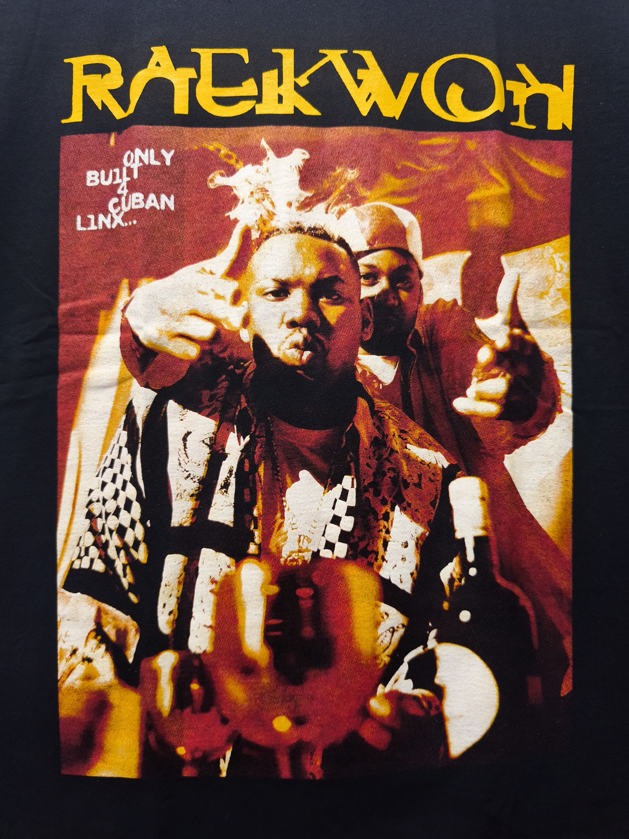 Rap Tees Raekwon Only Built 4 Cuban Linx T-shirt Size US XL / EU 56 / 4 - 2 Thumbnail
