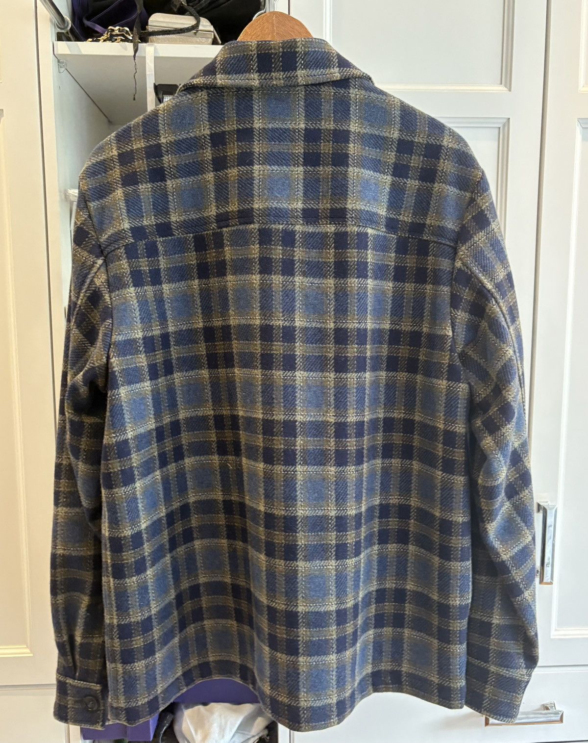A.P.C. A.P.C. Emile Blue Plaid Jacket Size US M / EU 48-50 / 2 - 5 Thumbnail