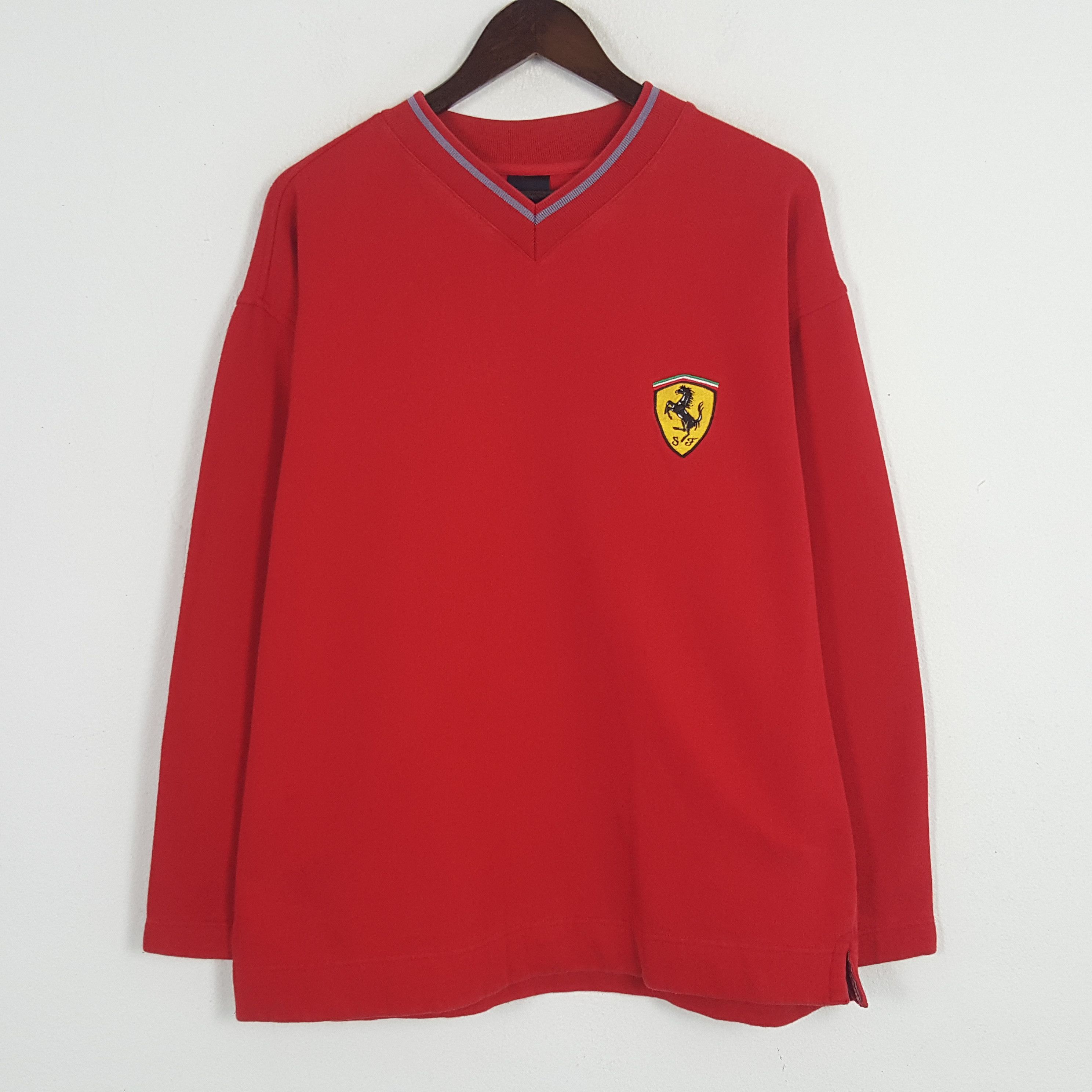 Ferrari × Vintage Vintage Ferrari Racing Sweatshirt Size US L / EU 52-54 / 3 - 1 Thumbnail