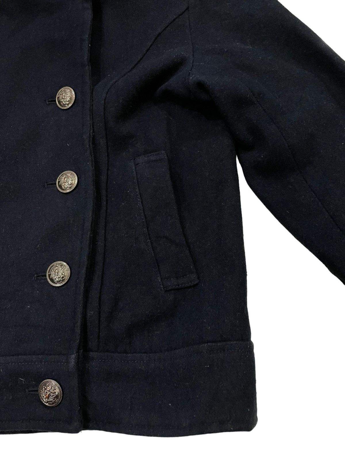 If Six Was Nine × Japanese Brand Japanese Faux Suede Wool Double Breasted Jacket Size US L / EU 52-54 / 3 - 10 Thumbnail