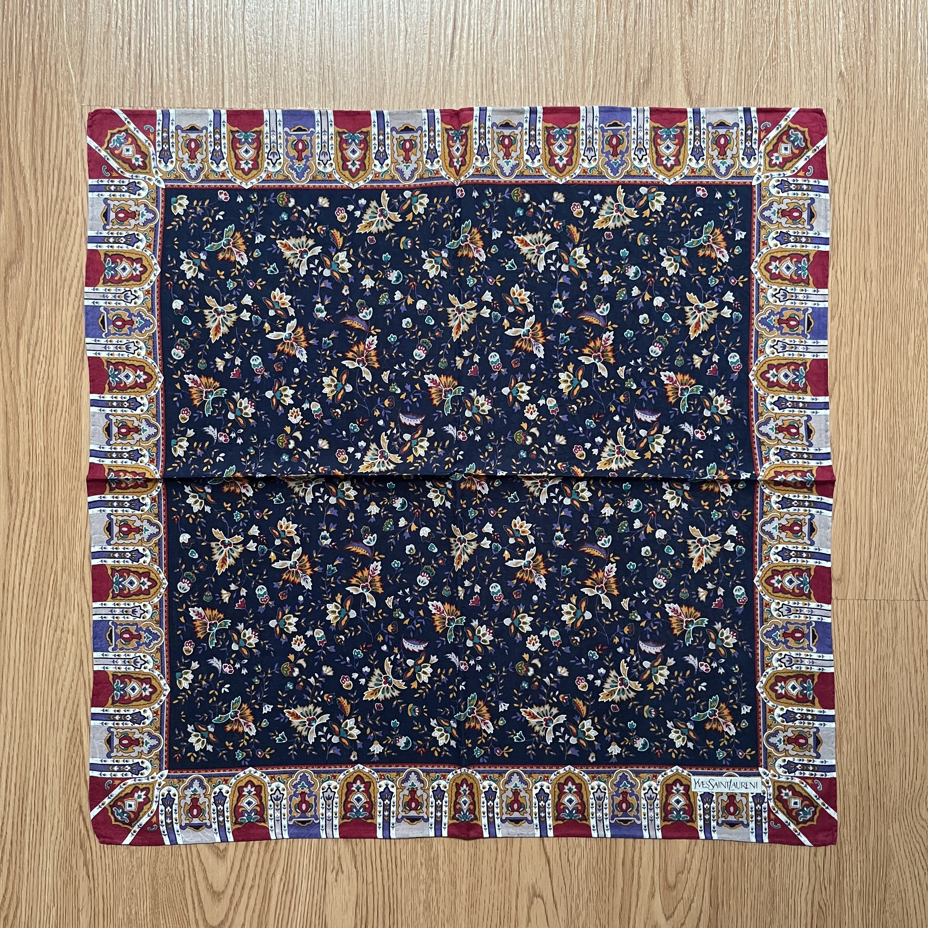 Yves Saint Laurent Vintage Yves Saint Laurent Handkerchief Size ONE SIZE - 1 Thumbnail