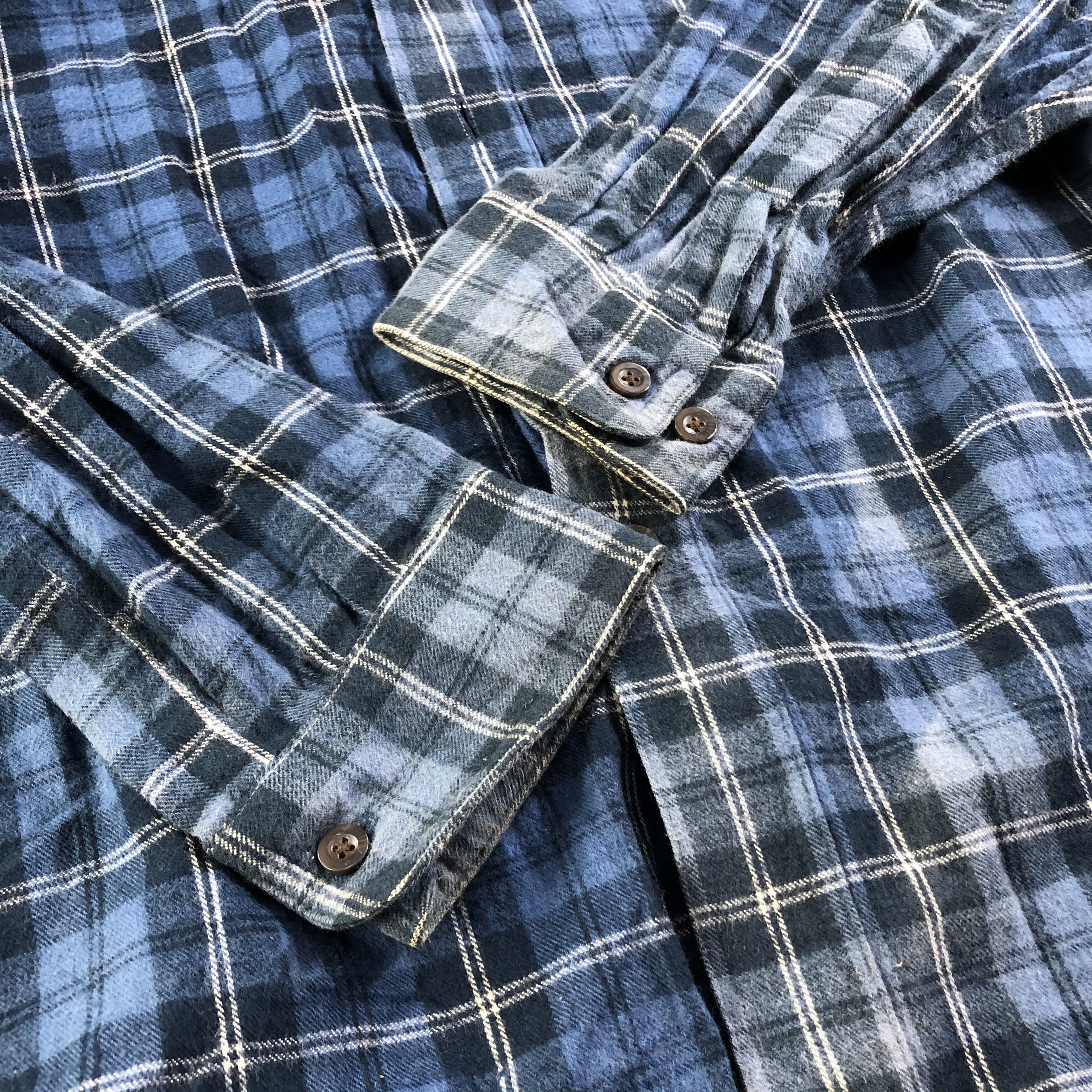 Japanese Brand L.L Bean Plaid Flannel Jacket-JC207 Size US L / EU 52-54 / 3 - 5 Thumbnail