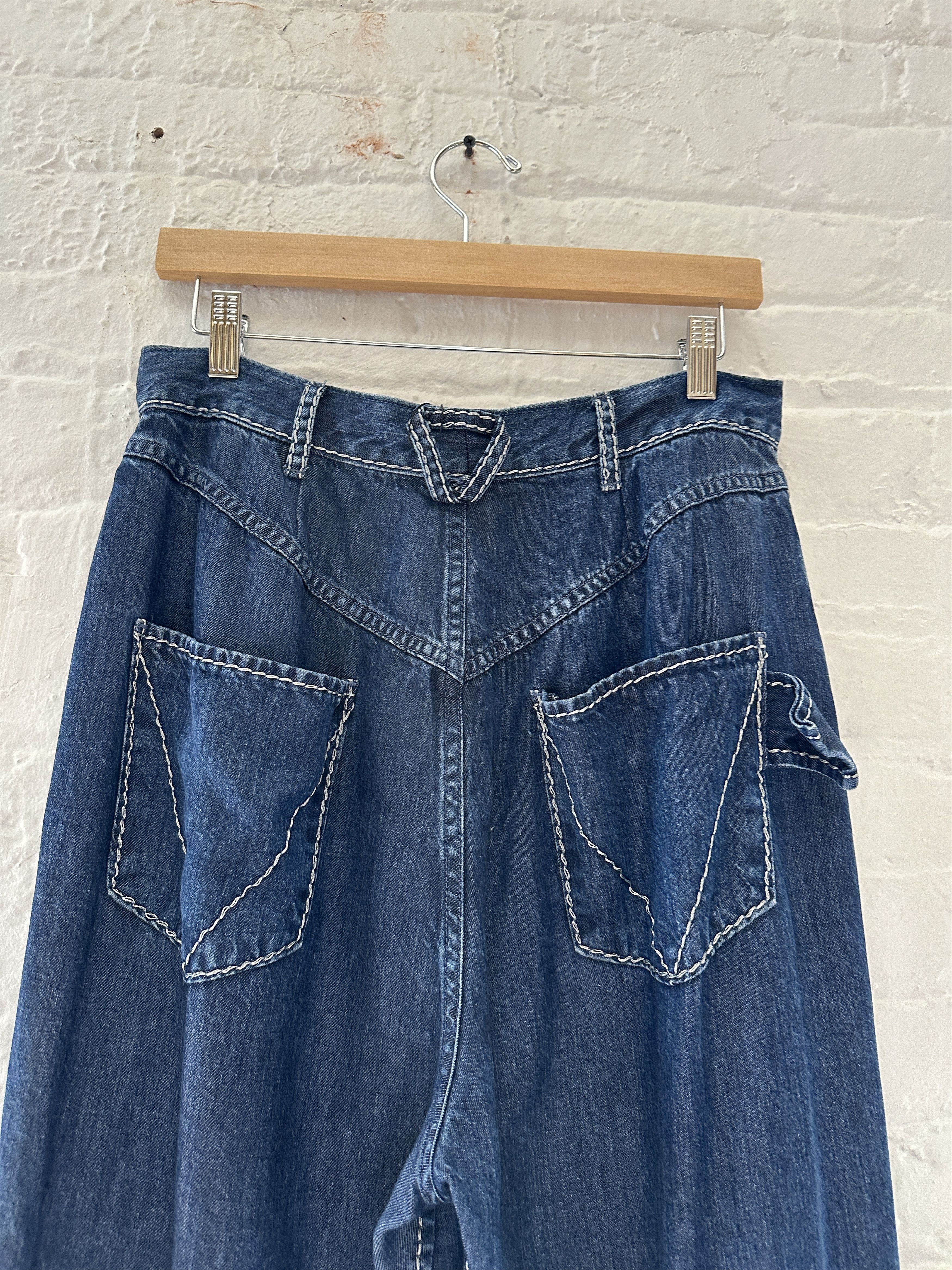 Bottega Veneta Bottega Veneta Wide Leg Baggy Jeans Size US 30 / EU 46 - 5 Thumbnail