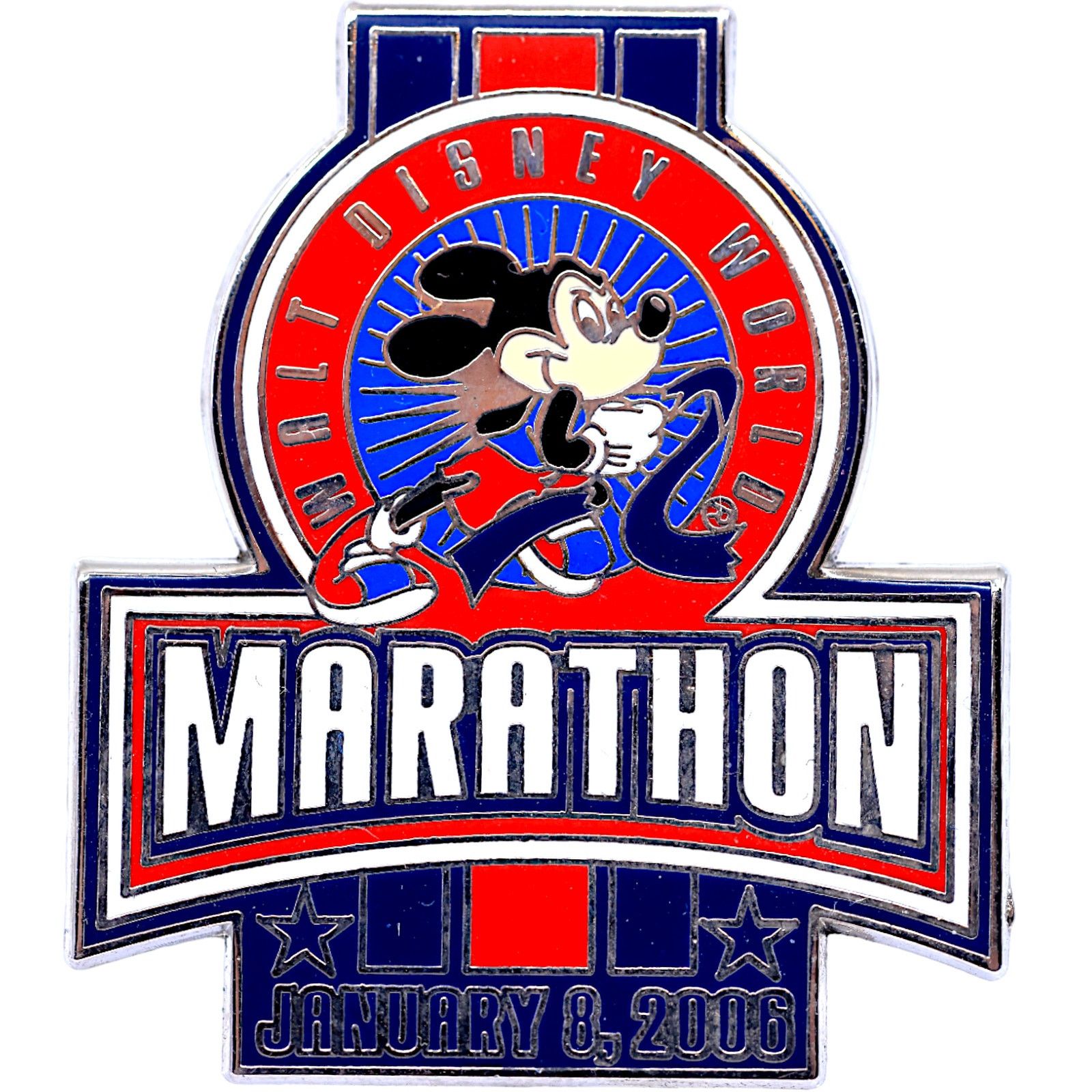 Disney Walt Disney World Marathon 2006 Limited Edition /2000 Pin Size ONE SIZE - 1 Thumbnail