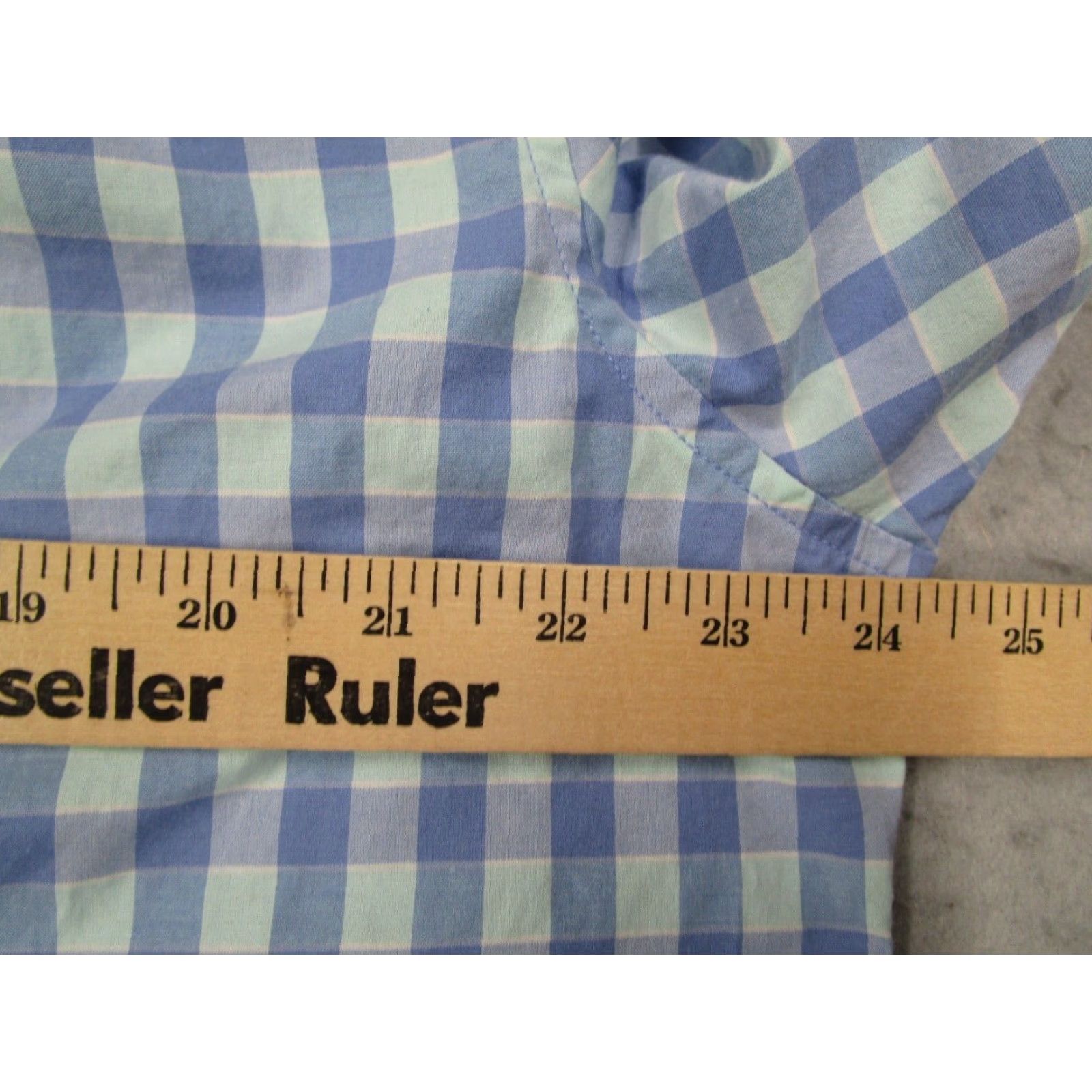 Bonobos Bonobos Shirt Mens XL Blue Check Button-Up Long Sleeve Knit Casual Work Size US XL / EU 56 / 4 - 6 Thumbnail