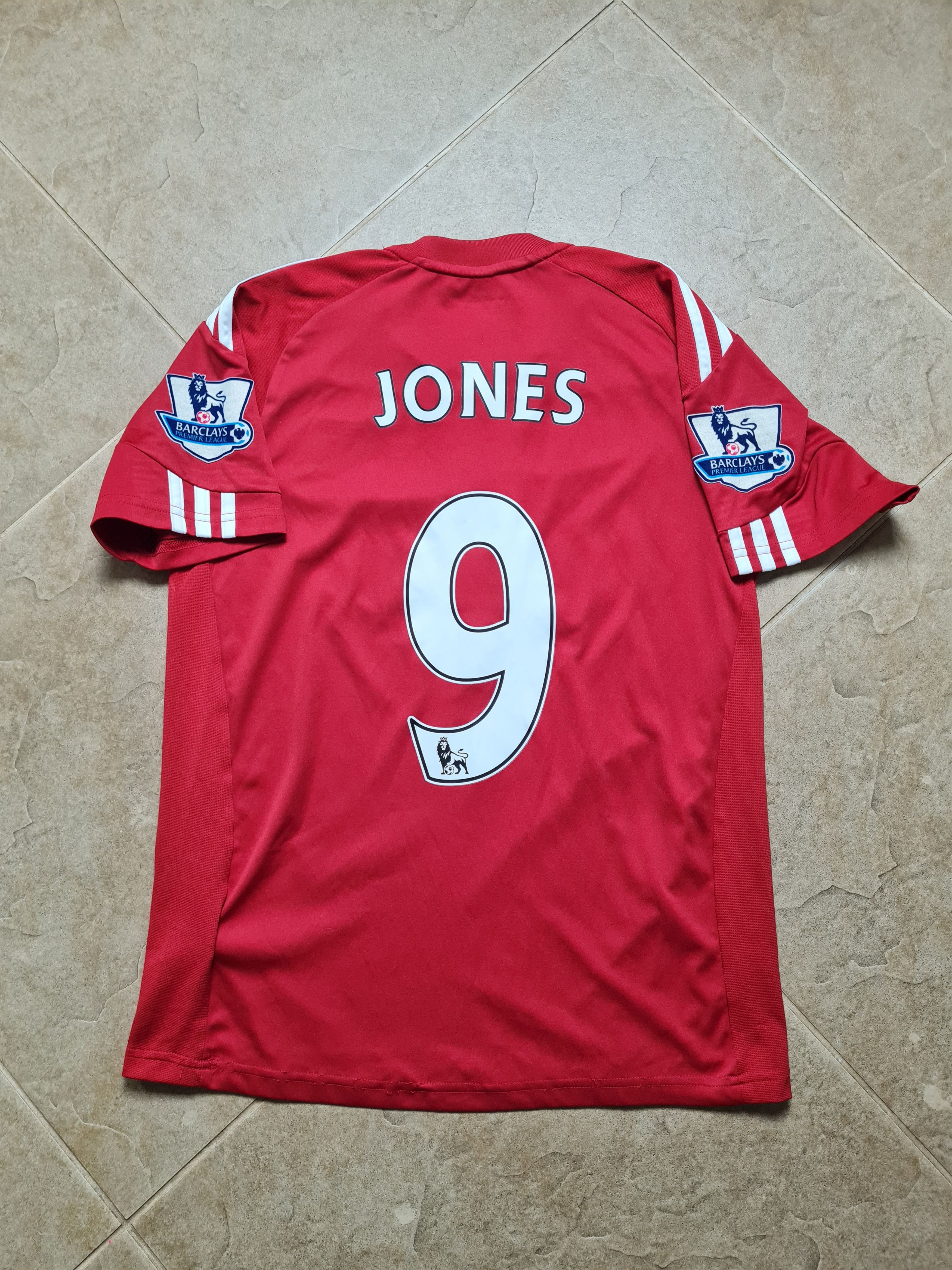 Adidas Jersey Adidas #9 Jones Stoke City 2010/11 Soccer Shirt Size US XS / EU 42 / 0 - 20 Thumbnail