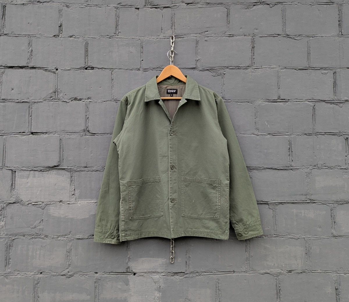 RIPNDIP RIPNDIP The Great Wave of Nerm Ripstop Jacket Military Size US S / EU 44-46 / 1 - 2 Thumbnail