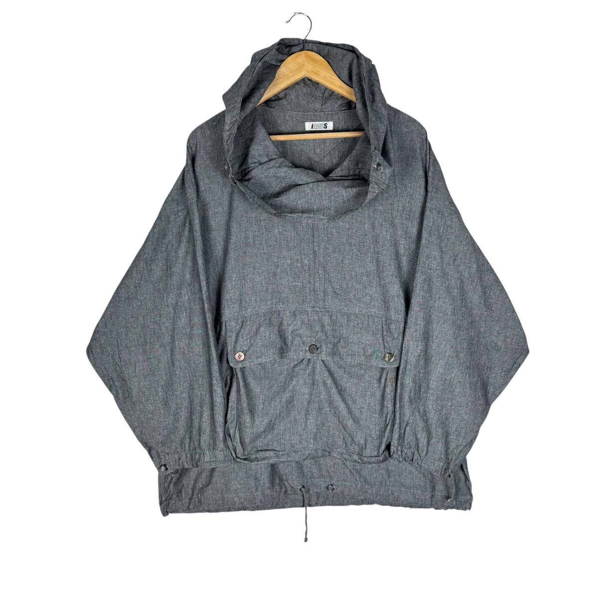 Issey Miyake 🔥80s ISSEY MIYAKE HOODIE ANORAK JACKET Size US M / EU 48-50 / 2 - 3 Thumbnail