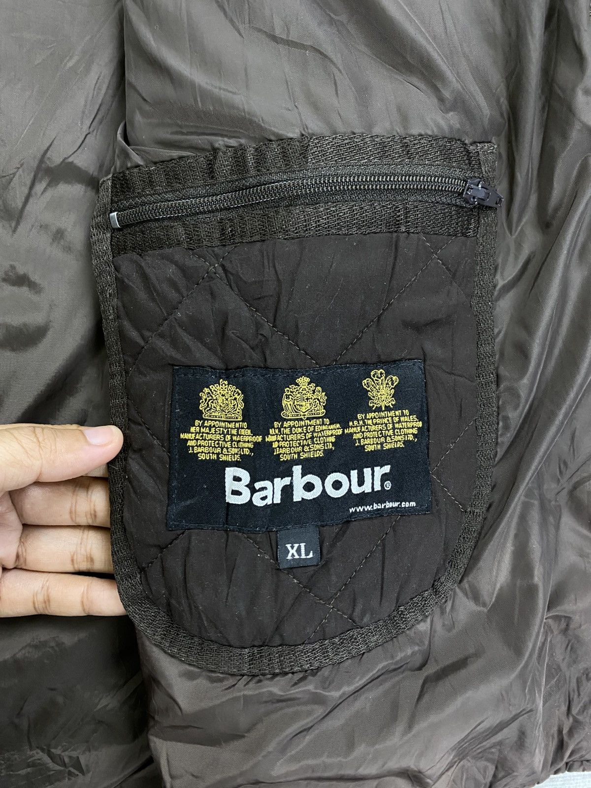 Barbour × Vintage Vintage Barbour Mat Barnes Quilted Jacket Size US XL / EU 56 / 4 - 13 Thumbnail