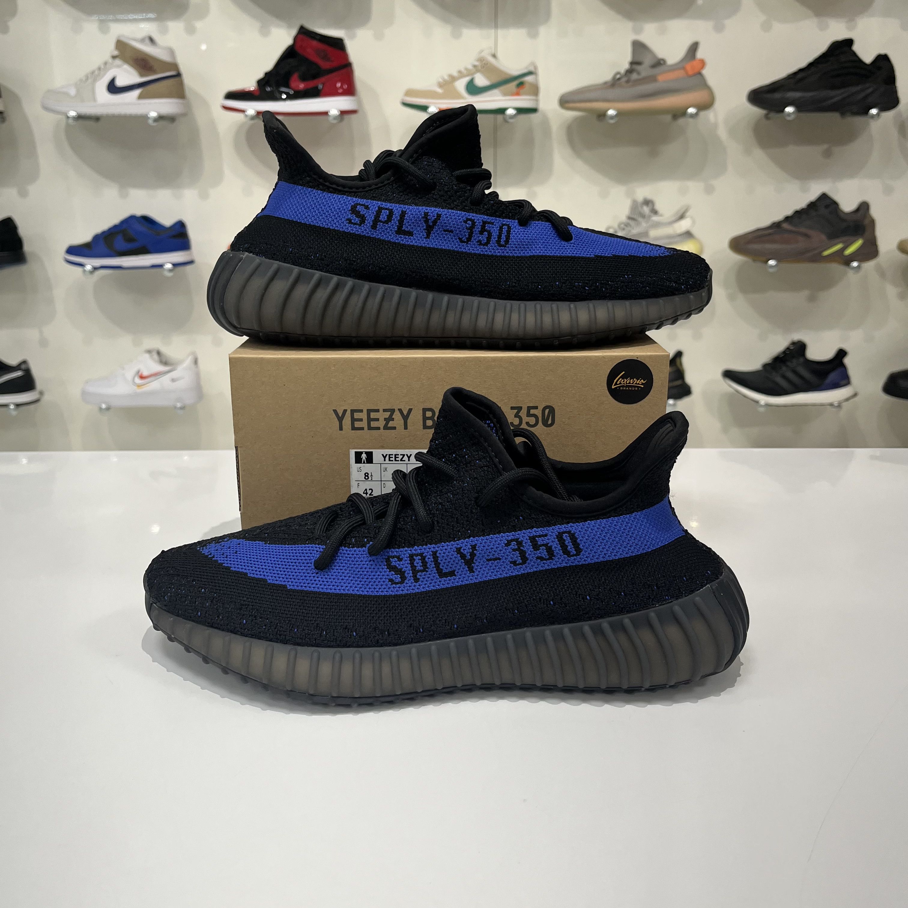 Adidas Adidas Yeezy Boost 350 V2 Dazzling Blue Size US 8.5 / EU 41-42 - 1 Thumbnail