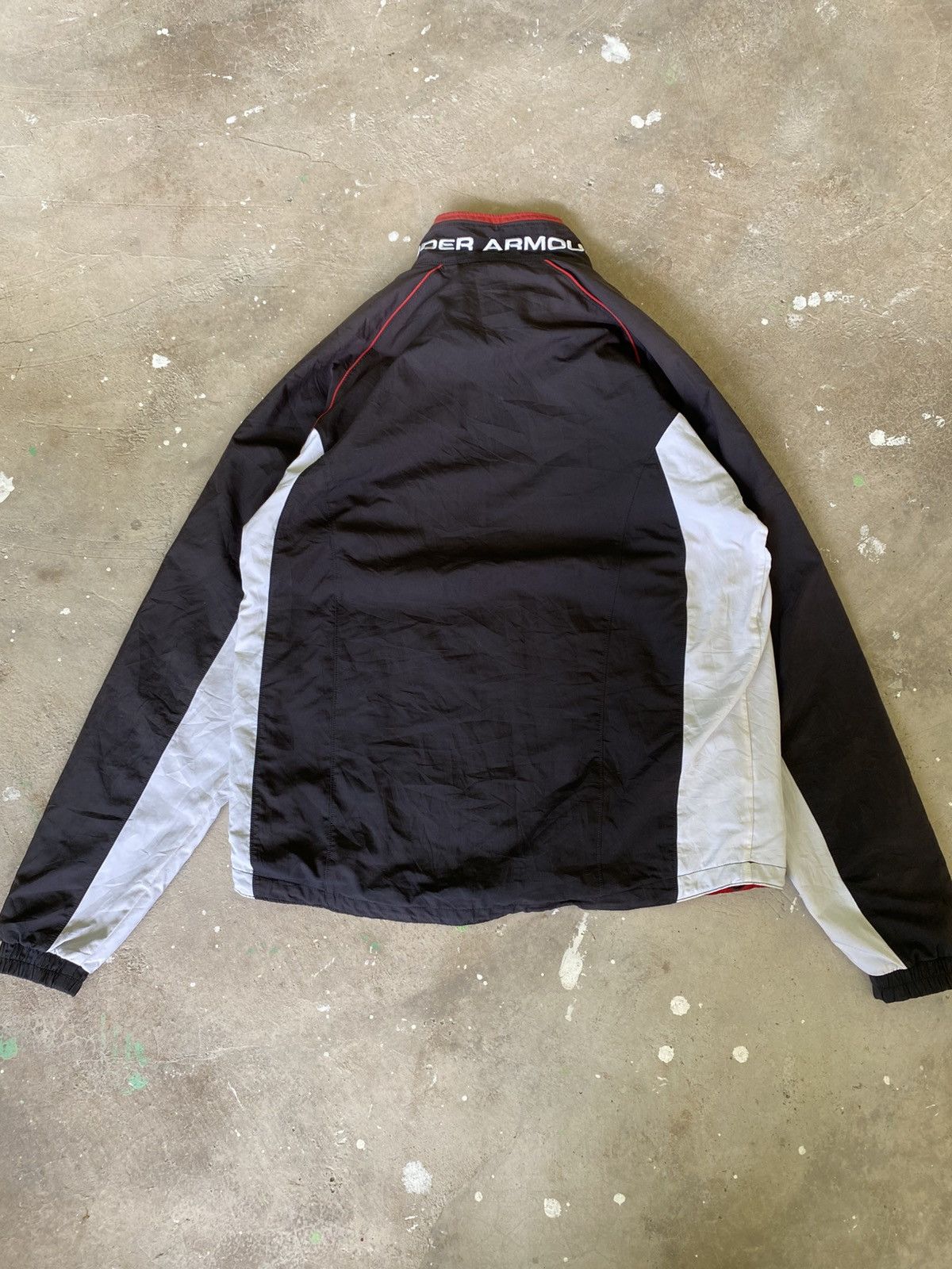 Under Armour Under Armour Zip Track Jacket Black Red Size US M / EU 48-50 / 2 - 9 Thumbnail