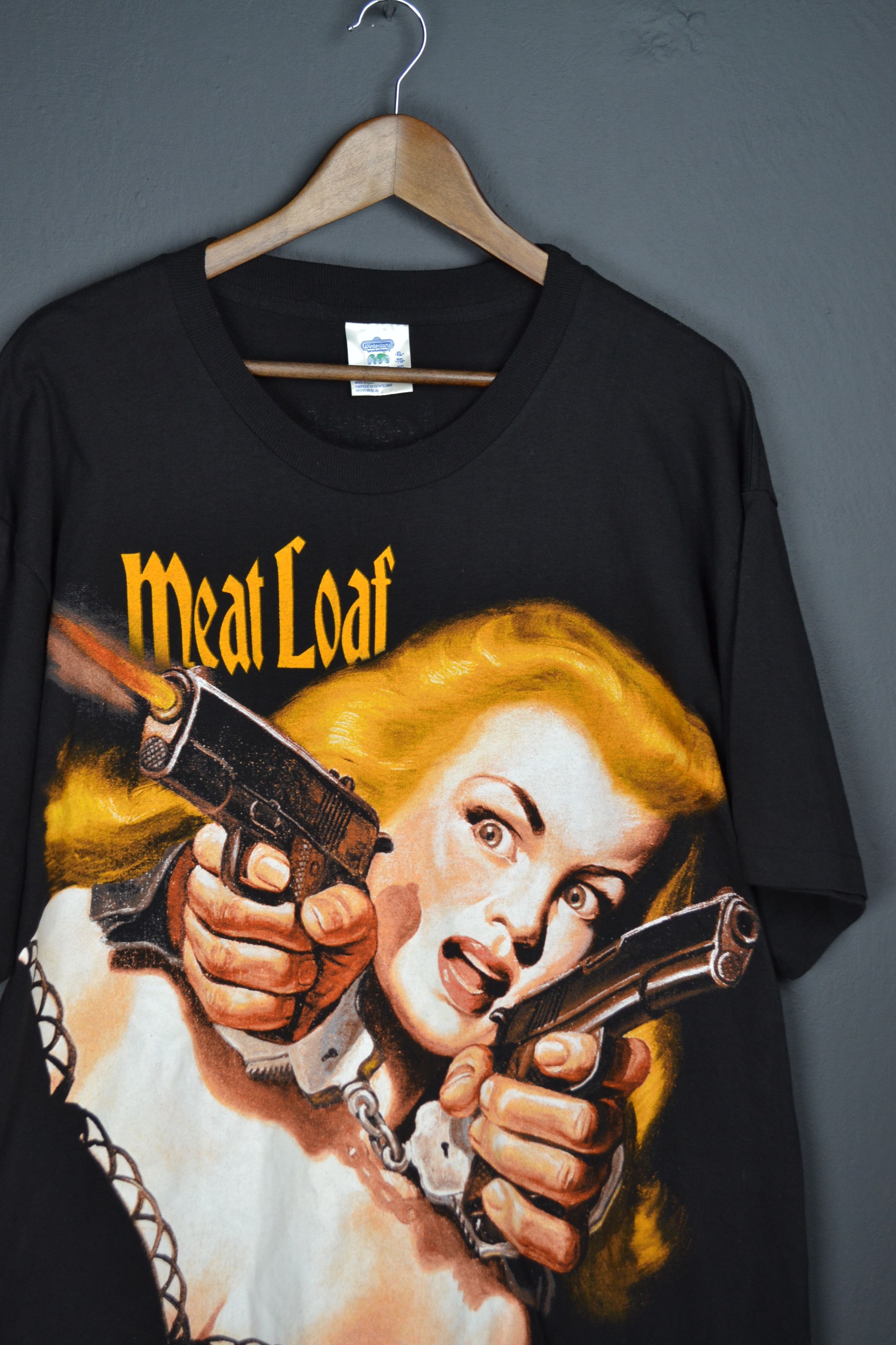 Band Tees Meat Loaf Welcome To The Neighborhood XL 1996 Vintage Size US XL / EU 56 / 4 - 2 Thumbnail