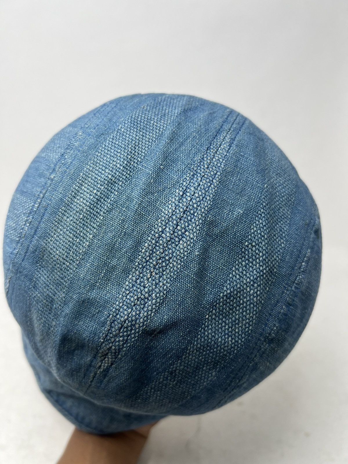Japanese Brand Janeriver Kendo Indigo Workwear Bucket Hat Cap Size ONE SIZE - 5 Thumbnail