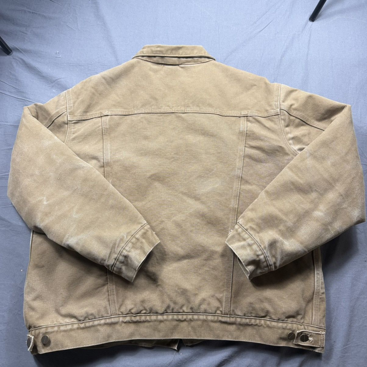 Carhartt Vintage carhatt denim jacket Size US XL / EU 56 / 4 - 2 Thumbnail