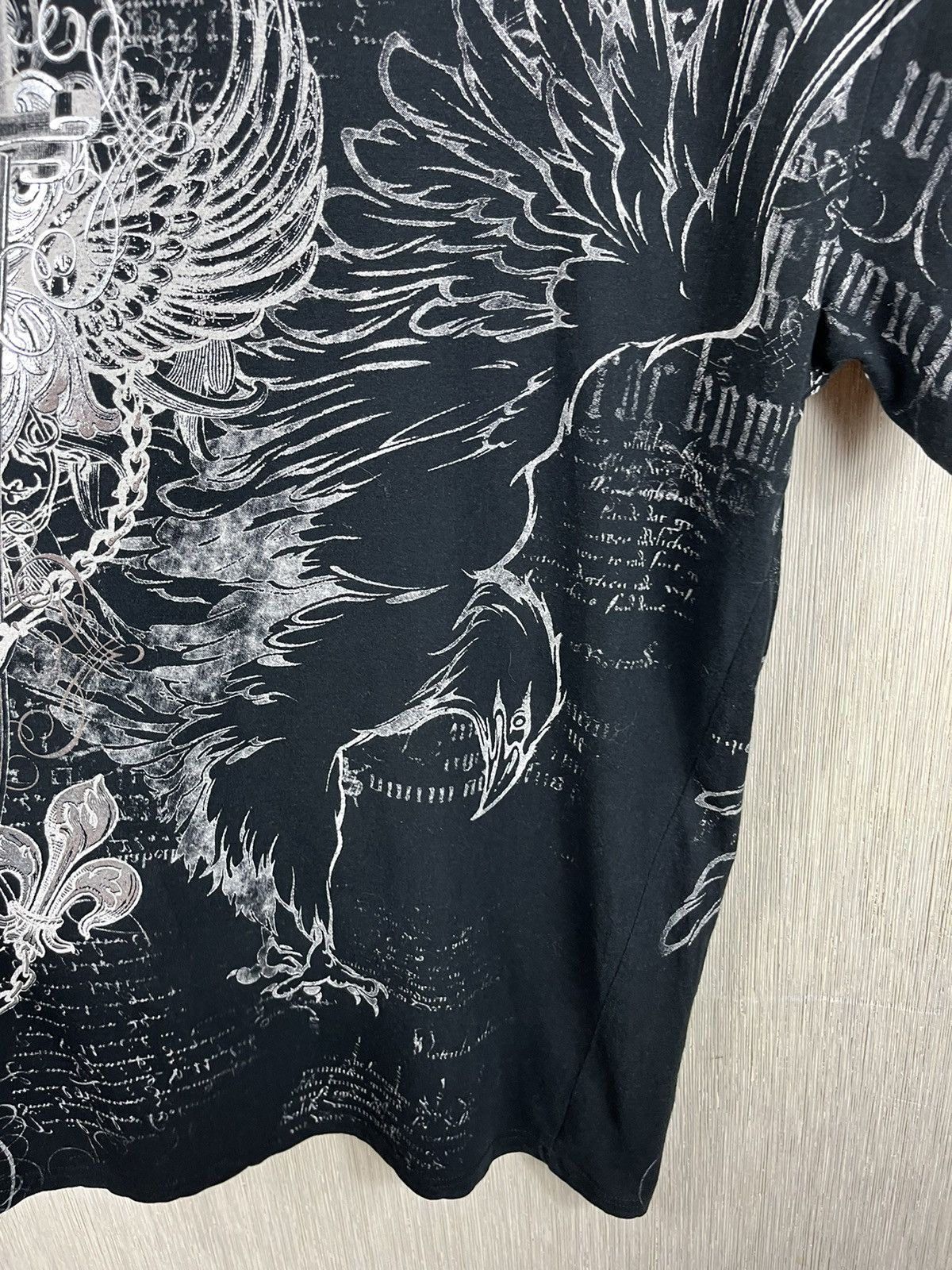 Affliction × Ed Hardy × Vintage Vintage y2k Konflic christian audigier affliction tee tshirt Size US XL / EU 56 / 4 - 12 Thumbnail