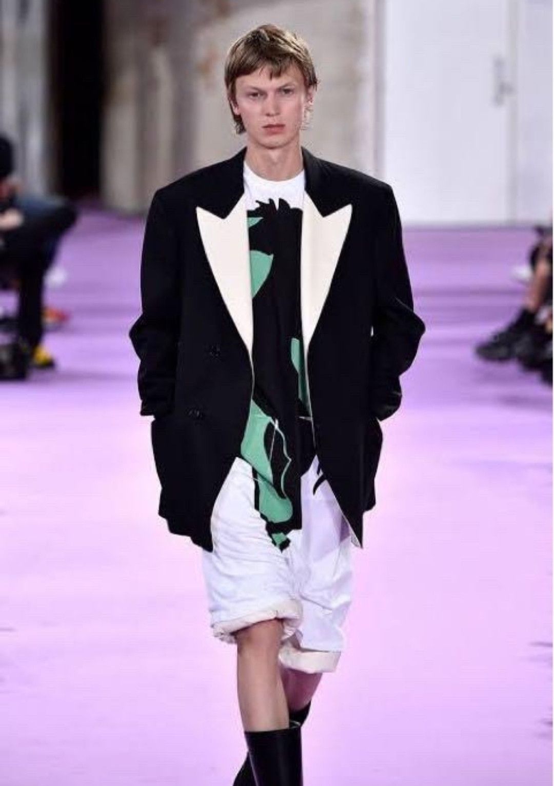 Raf Simons Raf Simons 20SS White Sword Collar Silhouette Suit-2505 Size US M / EU 48-50 / 2 - 1 Thumbnail