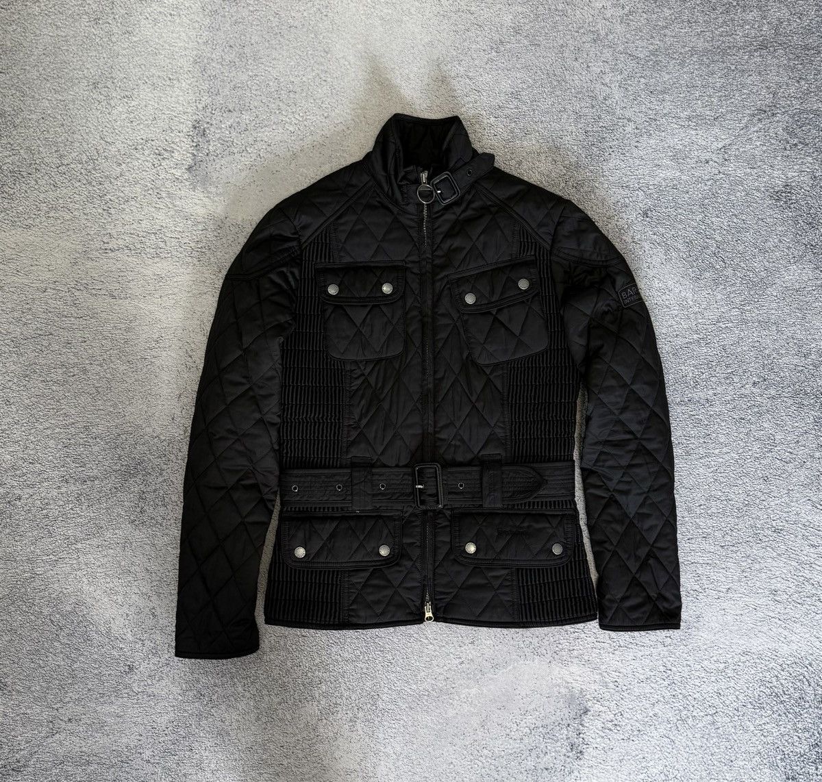 Barbour Barbour International Matt Rib Biker Jacket Quilted WomenUS6 Size M / US 6-8 / IT 42-44 - 5 Thumbnail
