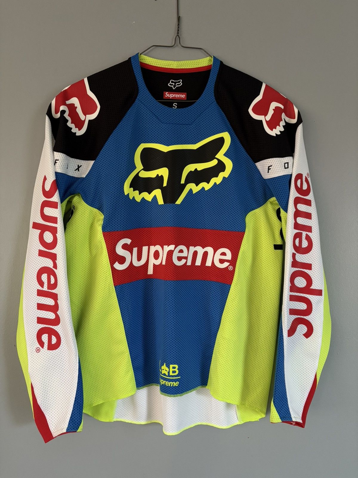 Supreme Supreme Fox Racing Moto Jersey Top FW18 | Grailed