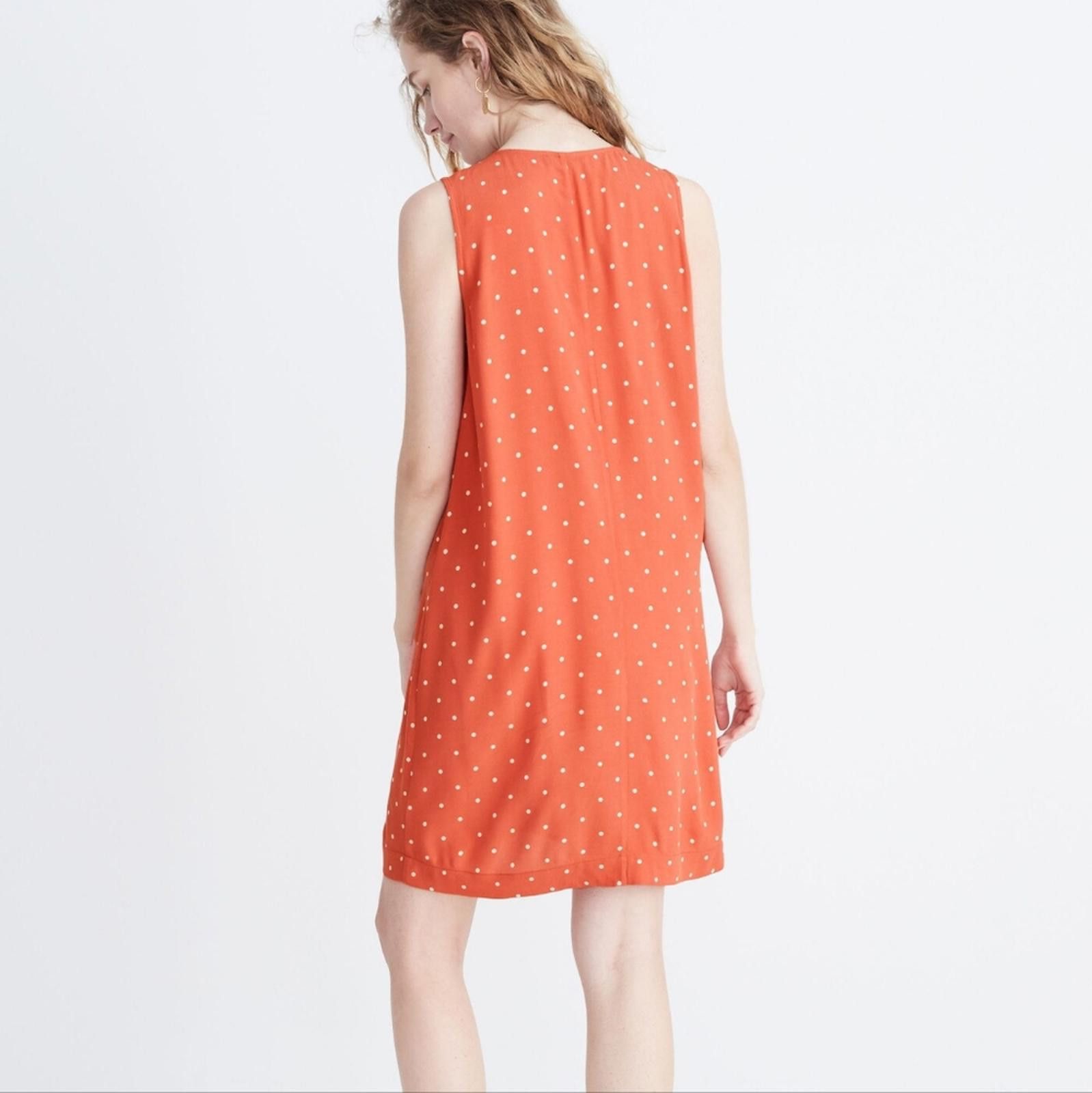 Madewell Madewell Heather Button-Front Dress in Polka Dot Size XS / US 0-2 / IT 36-38 - 7 Thumbnail