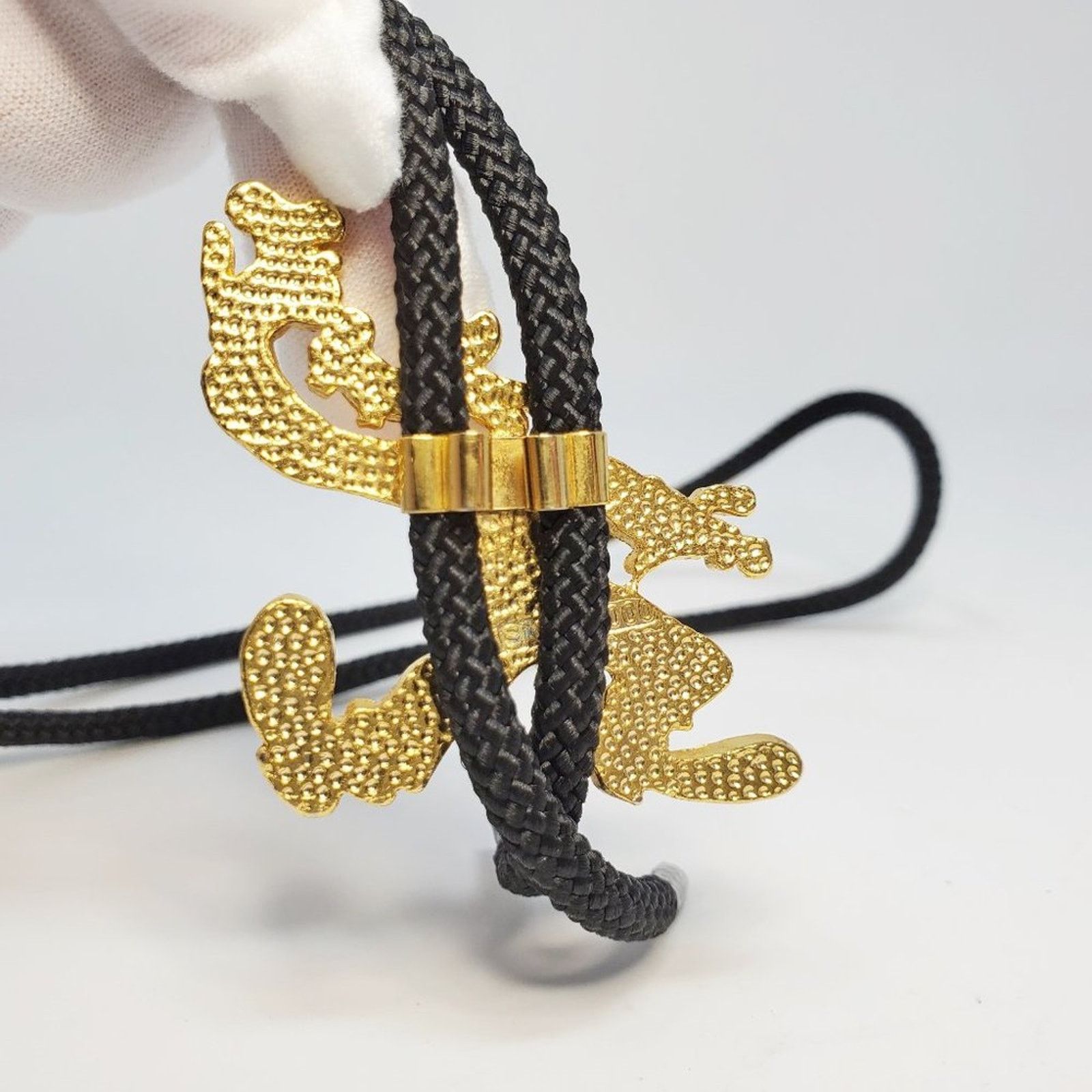 Disney Disney Goofy 2000 Black Bolo Tie - Western Accessory Size ONE SIZE - 6 Thumbnail