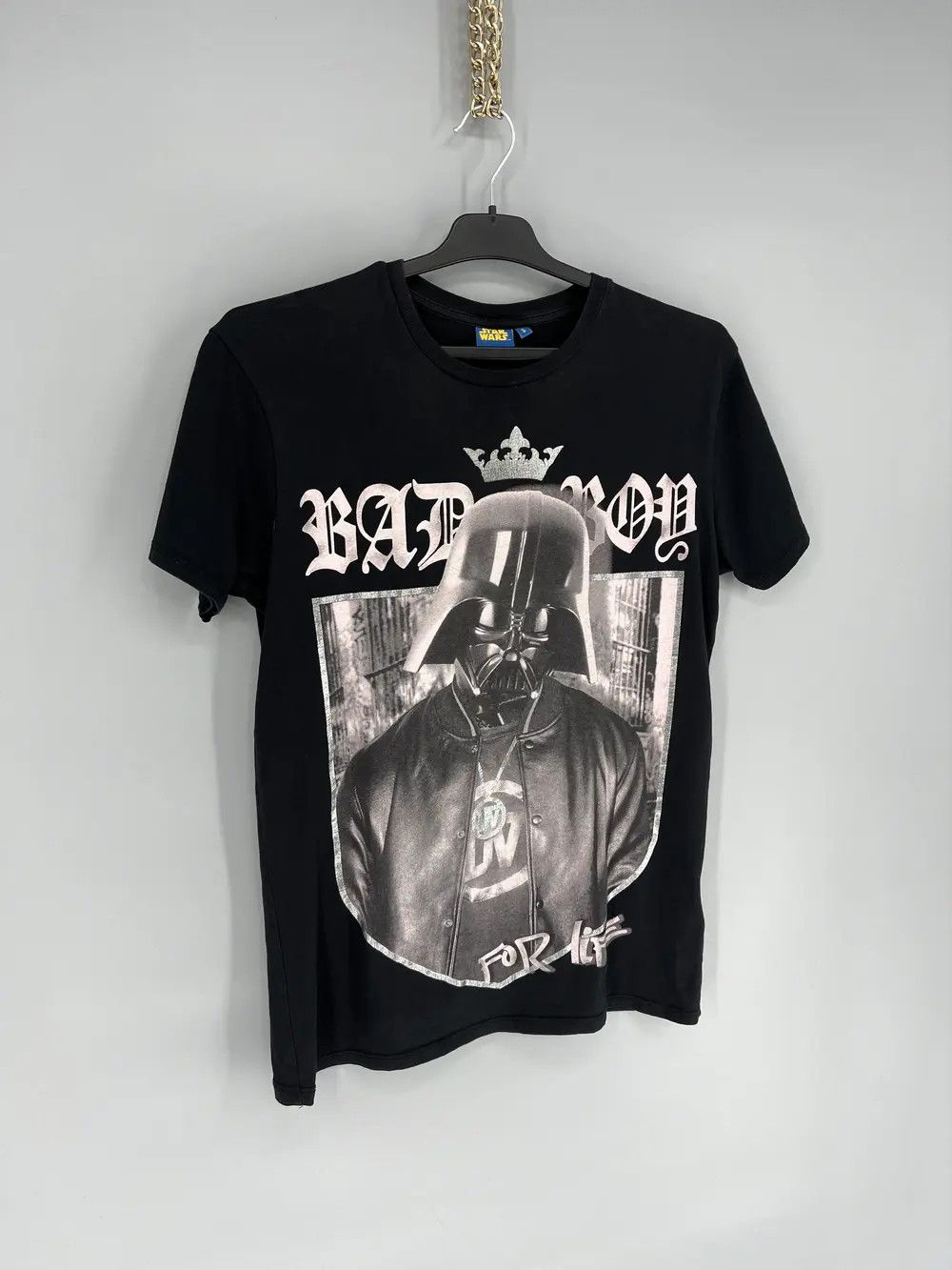 Star Wars Vintage Star Wars Parody Black Boys Mens Tshirt Darth Vader Size US S / EU 44-46 / 1 - 2 Thumbnail