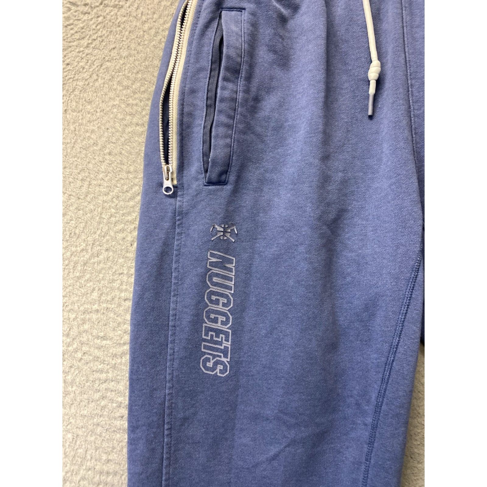 Nike Nike Denver Nuggets NBA Standard Team Sweatpants Adult Medium Blue Mens Size US 31 - 2 Thumbnail