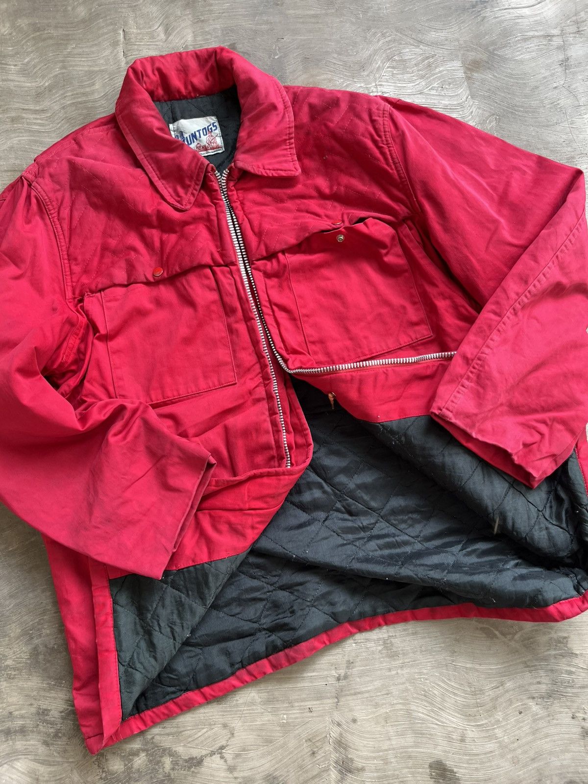 Vintage Vintage 90’s Huntog hunting jacket Size US L / EU 52-54 / 3 - 3 Thumbnail