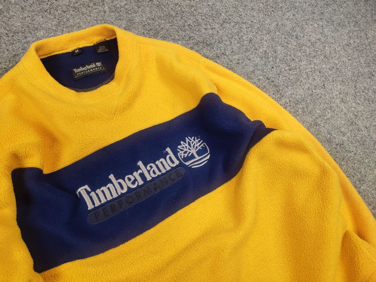Timberland Vintage Timberland Performance Crew neck Fleece sweatshirt Size US M / EU 48-50 / 2 - 5 Thumbnail