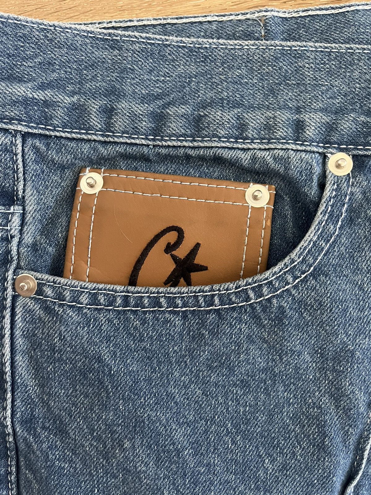 Corteiz Corteiz C-Star Jeans ‘Blue’ Size US 32 / EU 48 - 4 Thumbnail
