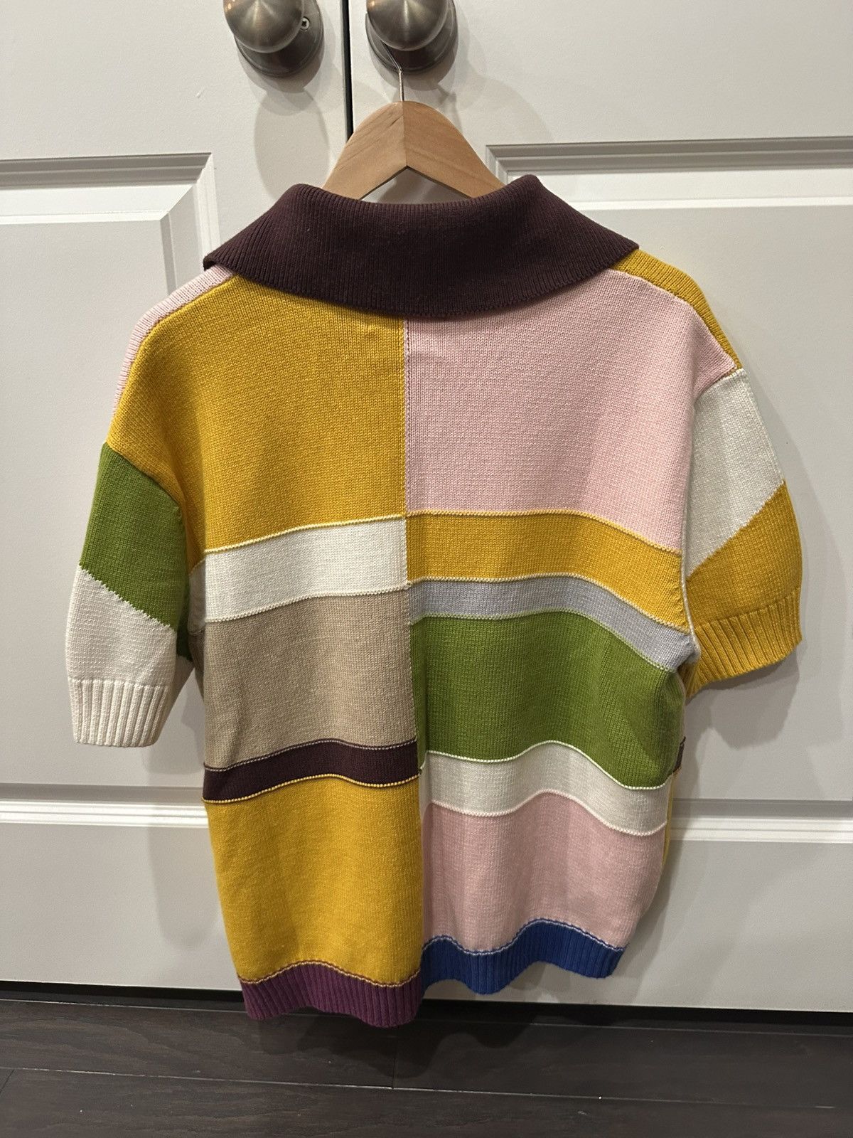 Vintage Vintage Knit Shirt Size US L / EU 52-54 / 3 - 3 Thumbnail