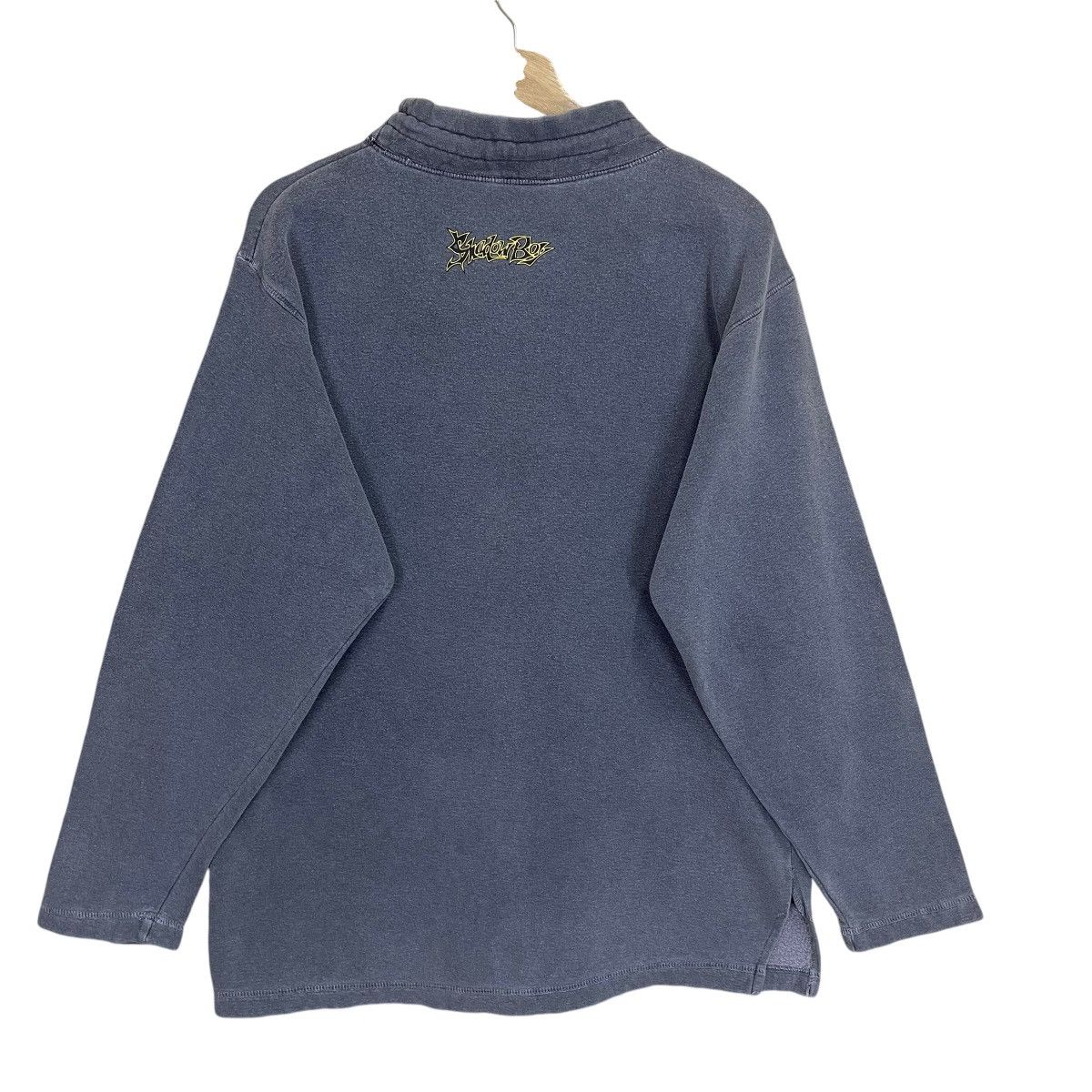 Japanese Brand Vintage 90s ShadowBoys Big Logo Turtleneck Sweatshirt Size US M / EU 48-50 / 2 - 8 Thumbnail
