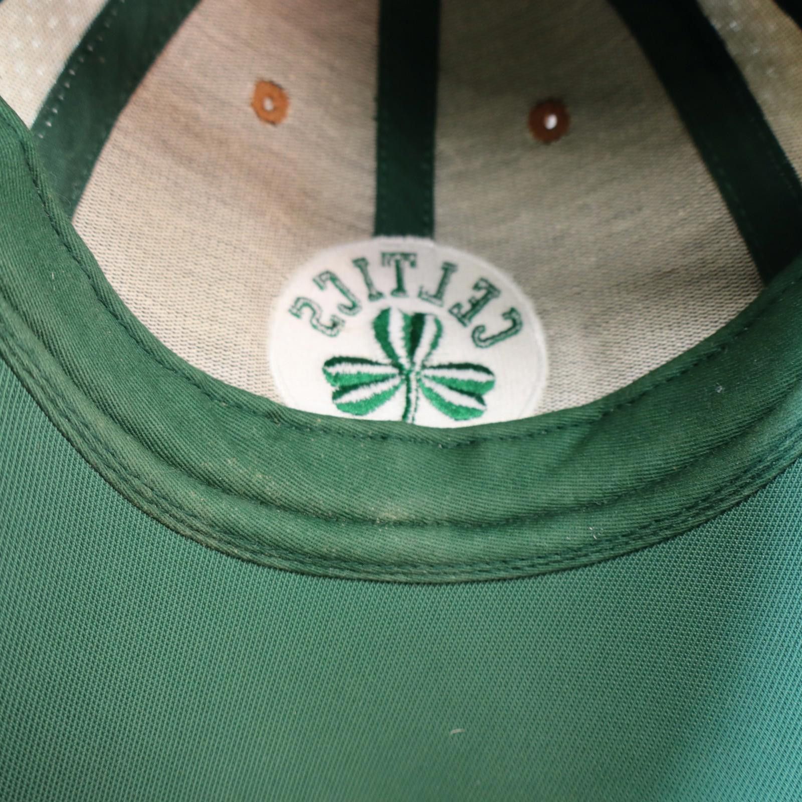 Reebok Vtg Boston Celtics Flex OSFA Hat Cap NBA Mesh Rare Reebok Size ONE SIZE - 9 Thumbnail