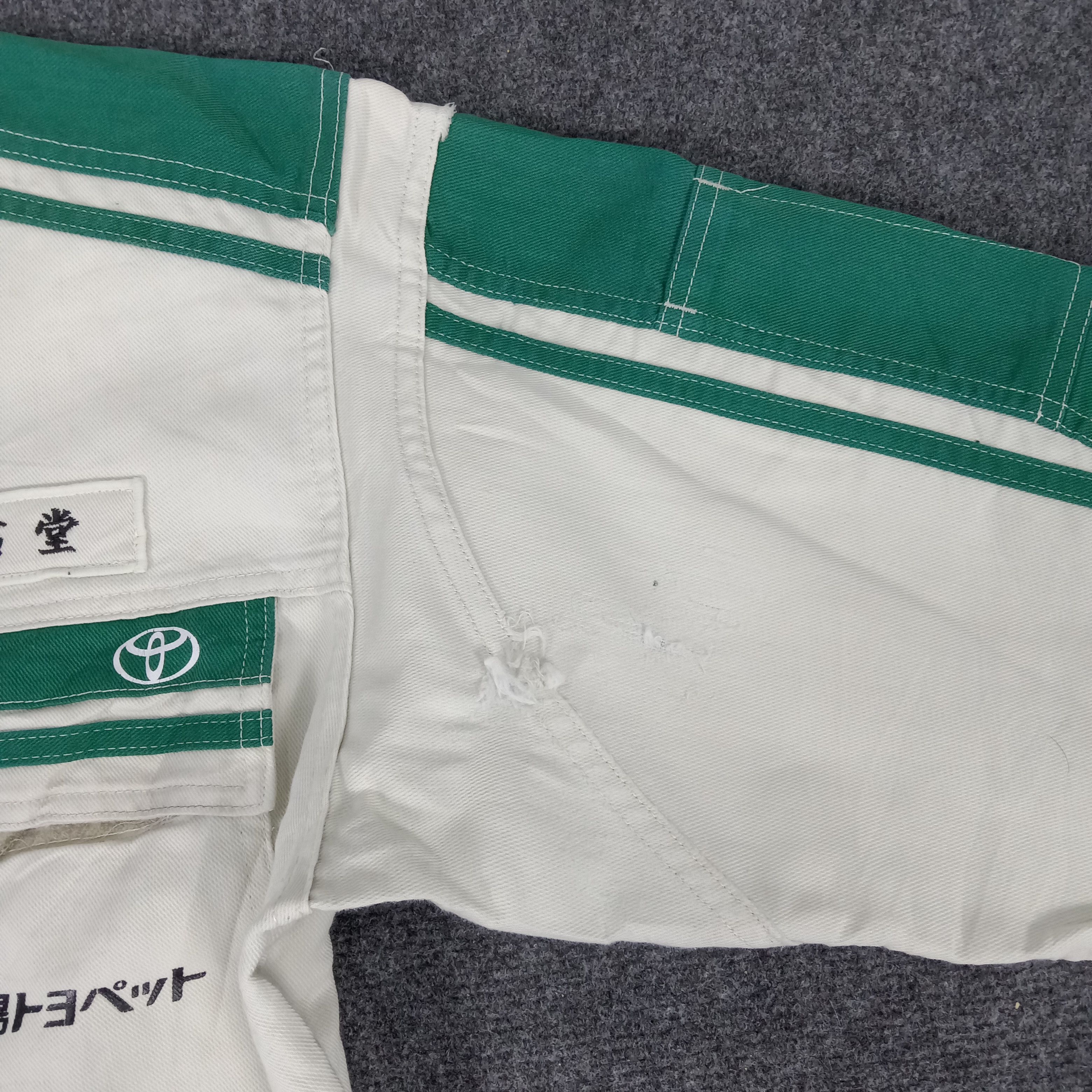 Japanese Brand × Vintage Toyopet Tecno Toyota Racing Team Coverall Jacket Size US S / EU 44-46 / 1 - 13 Thumbnail