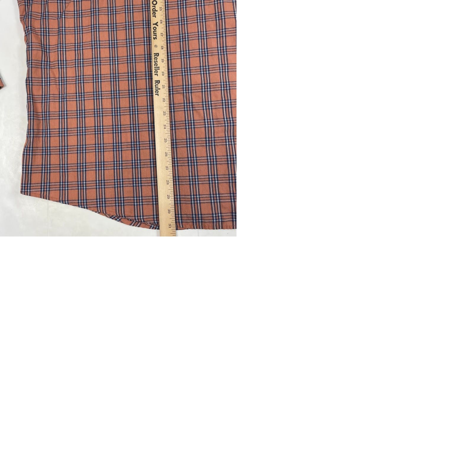 Wrangler VINTAGE Wrangler Shirt Men 2XL Orange Wrancher Pearl Snap Long Sleeve Western Cowboy Size US XXL / EU 58 / 5 - 9 Thumbnail