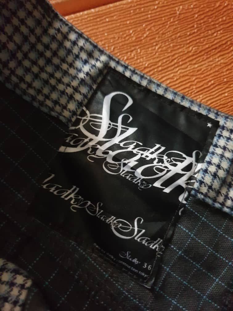 Japanese Brand 💥Sladky Japanese brand checkered punk rock style short pant Size US 27 - 4 Thumbnail