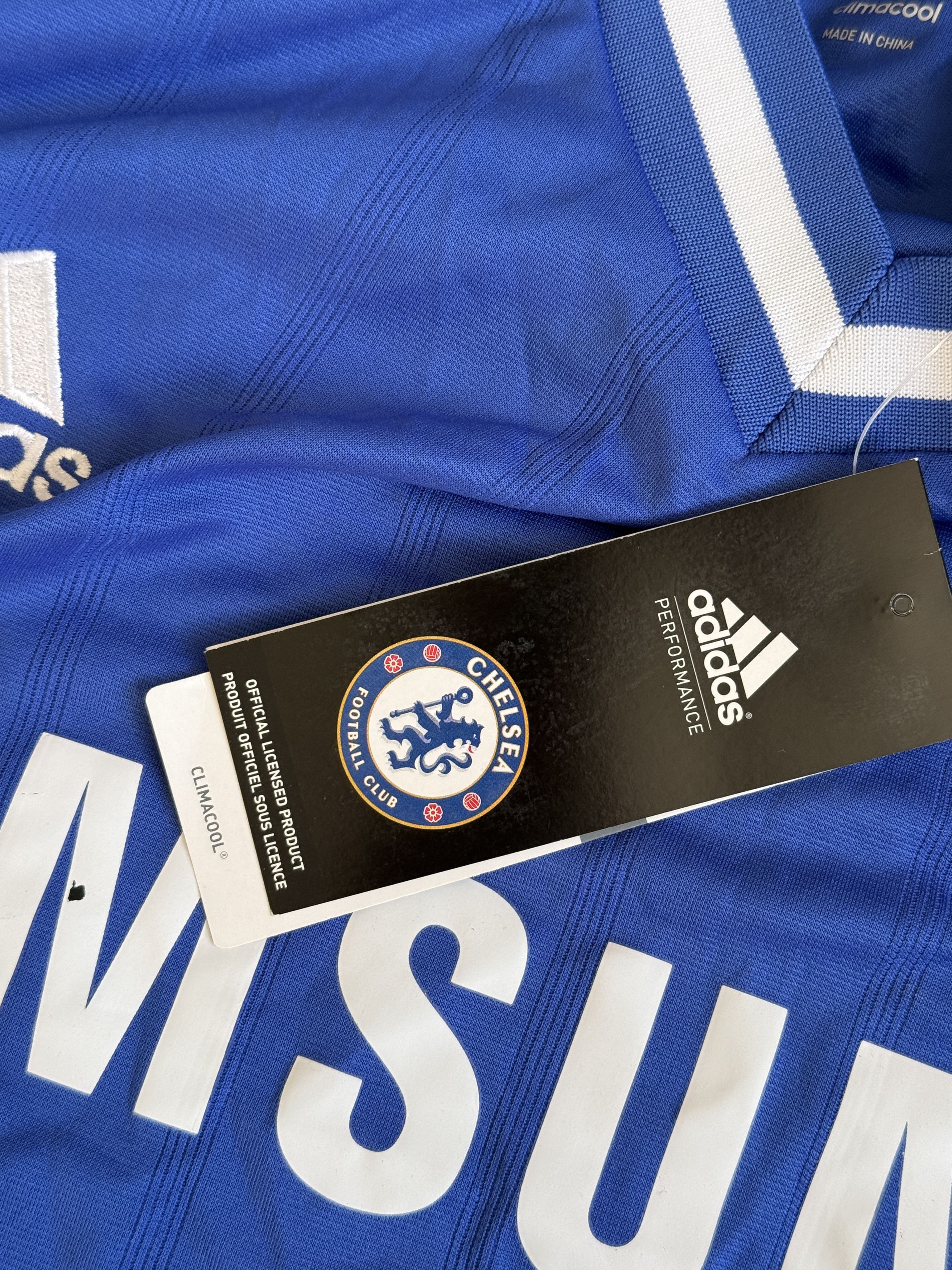 Adidas CHELSEA 2013 2014 HOME FOOTBALL SHIRT SOCCER JERSEY ADIDAS L Size US L / EU 52-54 / 3 - 5 Thumbnail