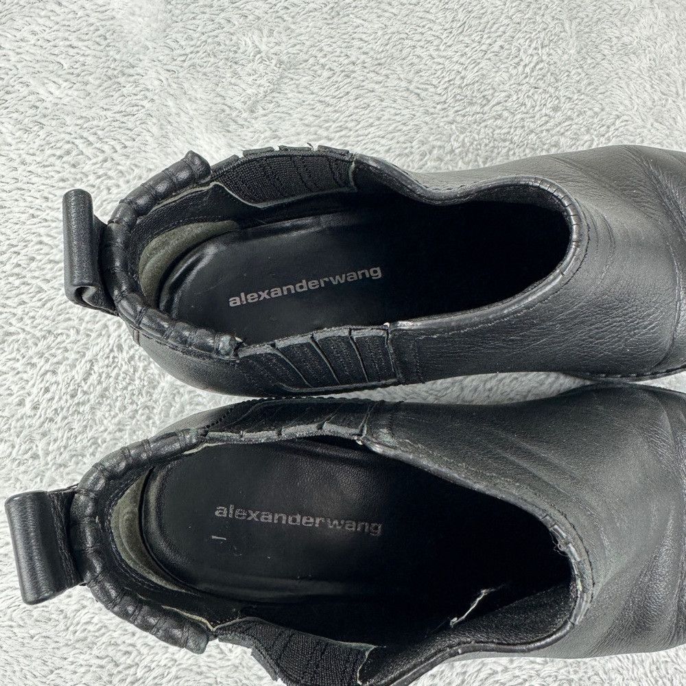 Alexander Wang Alexander Wang Black Leather Booties Women’s Size 36.5 EU Size US 6.5 / IT 36.5 - 8 Thumbnail