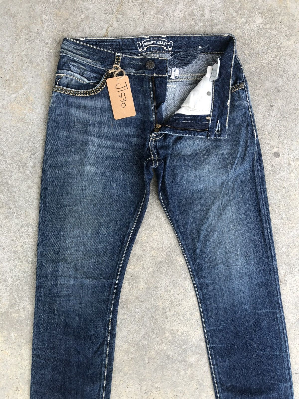 Robins Jeans Robins Jeans Distressed Jeans Size US 30 / EU 46 - 3 Thumbnail