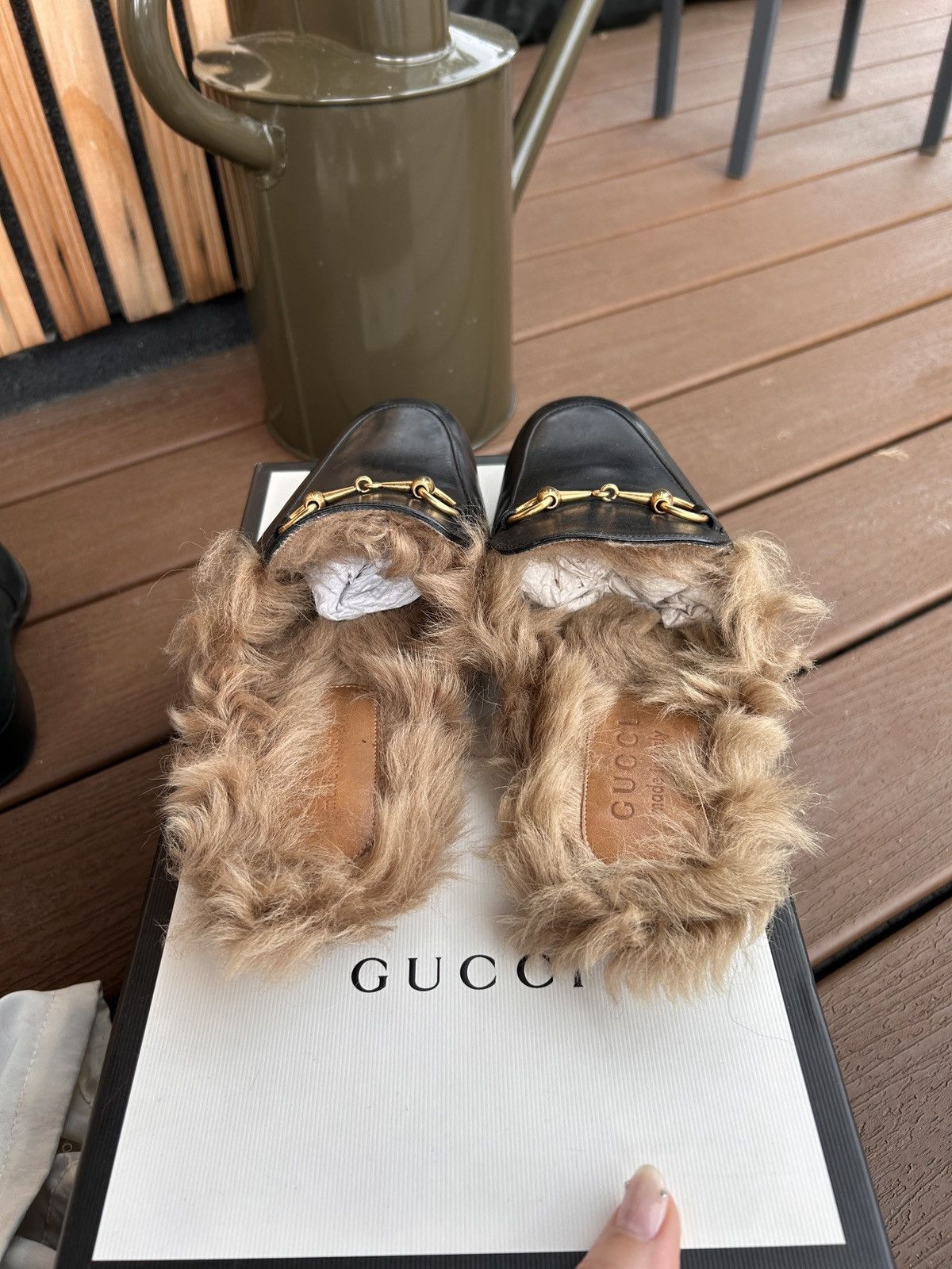 Gucci princeton loafers - worn