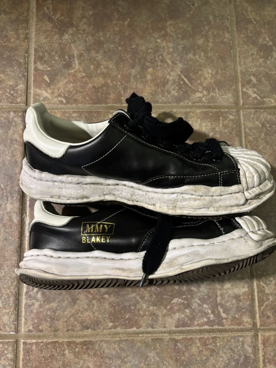 Maison MIHARA YASUHIRO Maison Mihara Yasuhiro Blakey OG Sole Leather Low Size US 12 / EU 45 - 4 Thumbnail