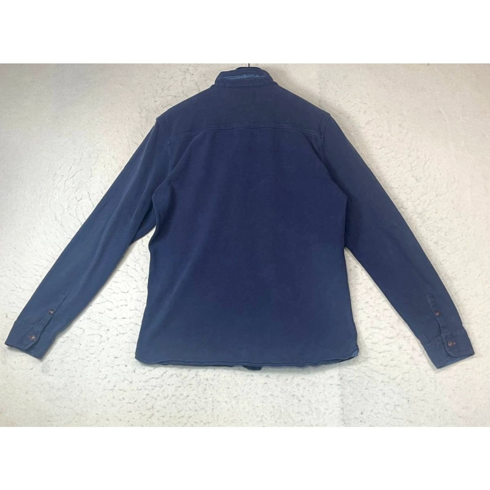 Lucky Brand Lucky Brand Chamois Button-Up Shirt Blue Size M Long Sleeve Collared Button-Down Pockets Mens Size US M / EU 48-50 / 2 - 2 Thumbnail