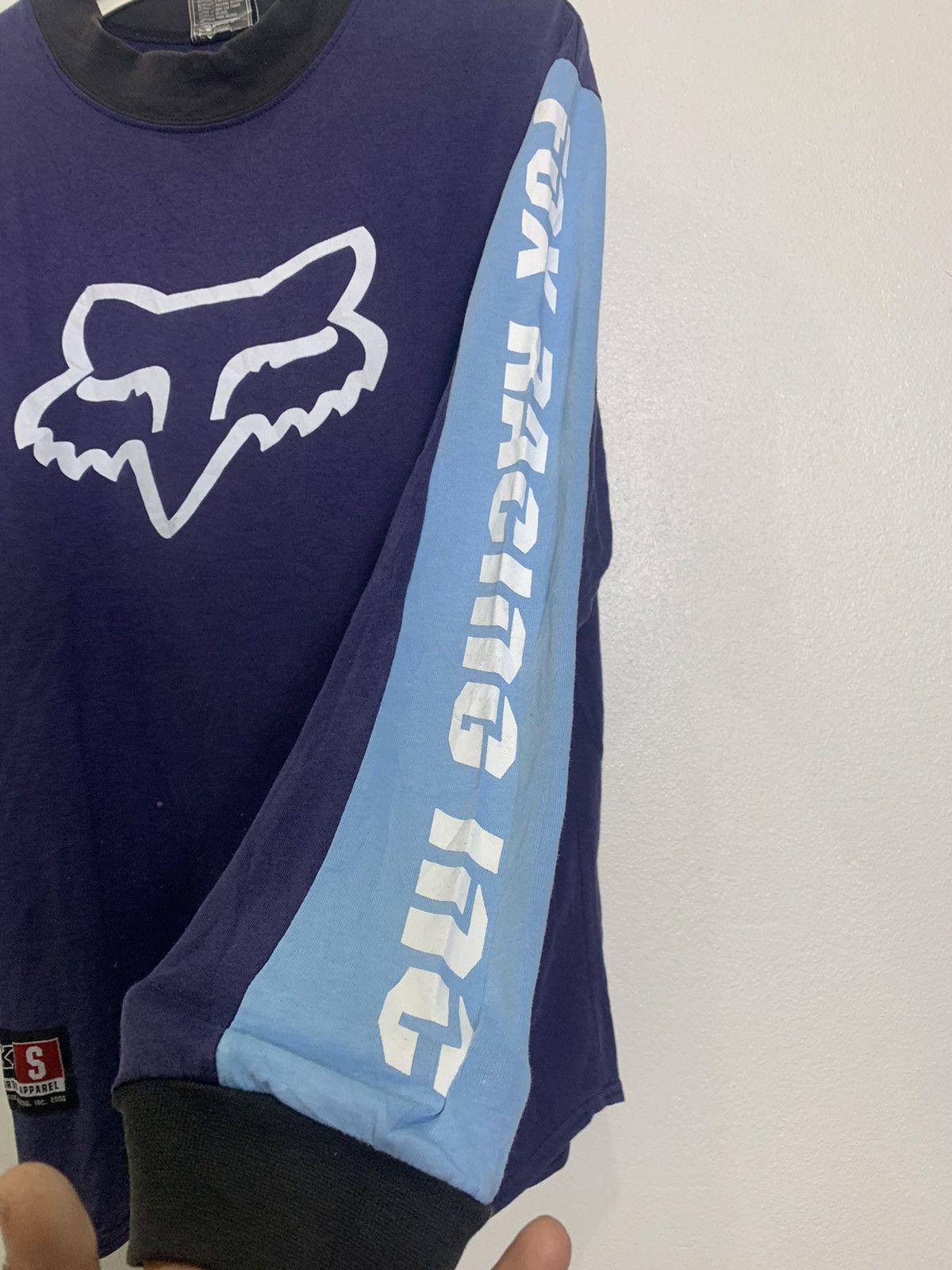 Vintage Vintage FOX RACING Long Sleeve T-shirt Size US S / EU 44-46 / 1 - 5 Thumbnail