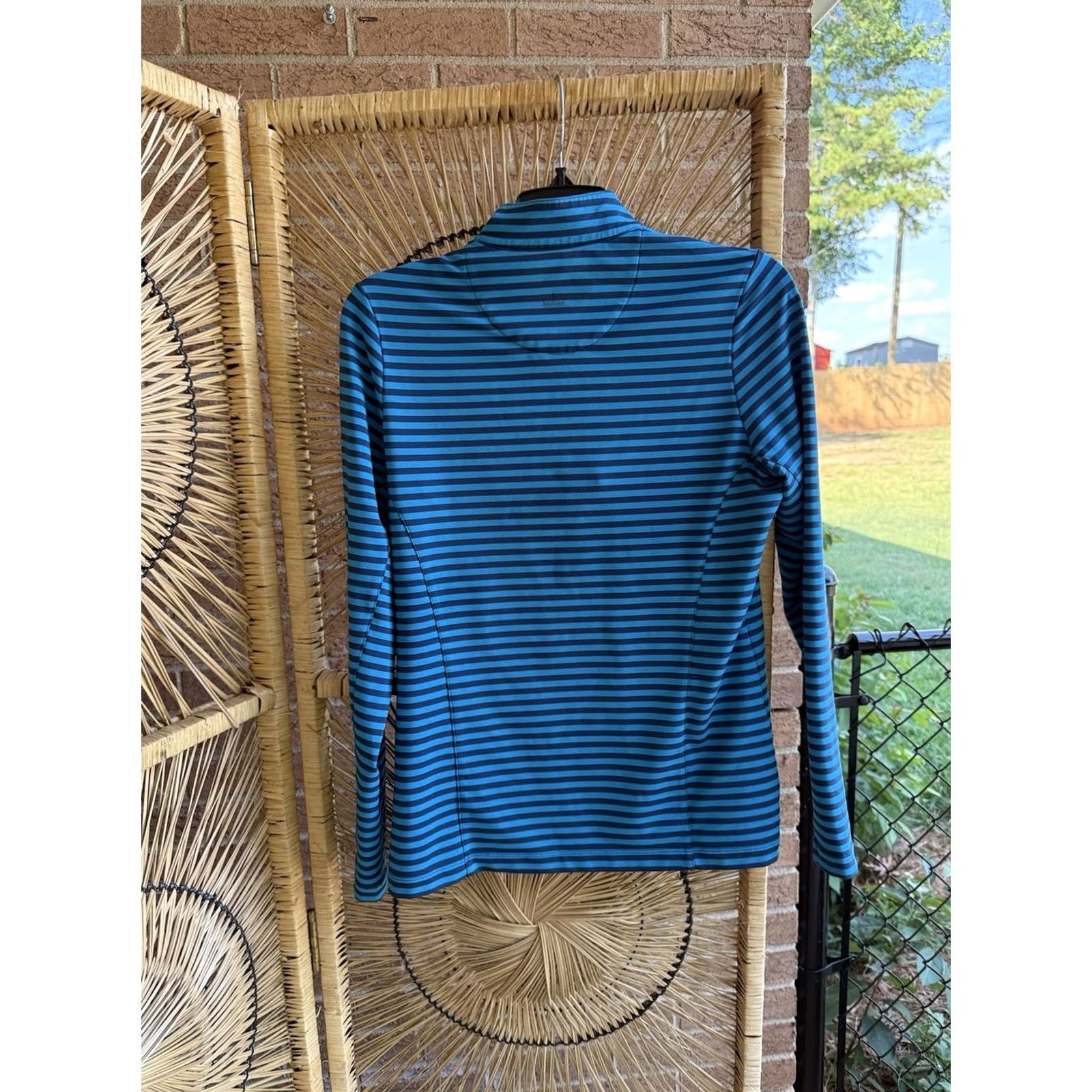 Peter Millar Peter Millar Pullover Shirt Women S Blue 1/4 Zip Perth Performance Golf Jacket Size S / US 4 / IT 40 - 4 Thumbnail