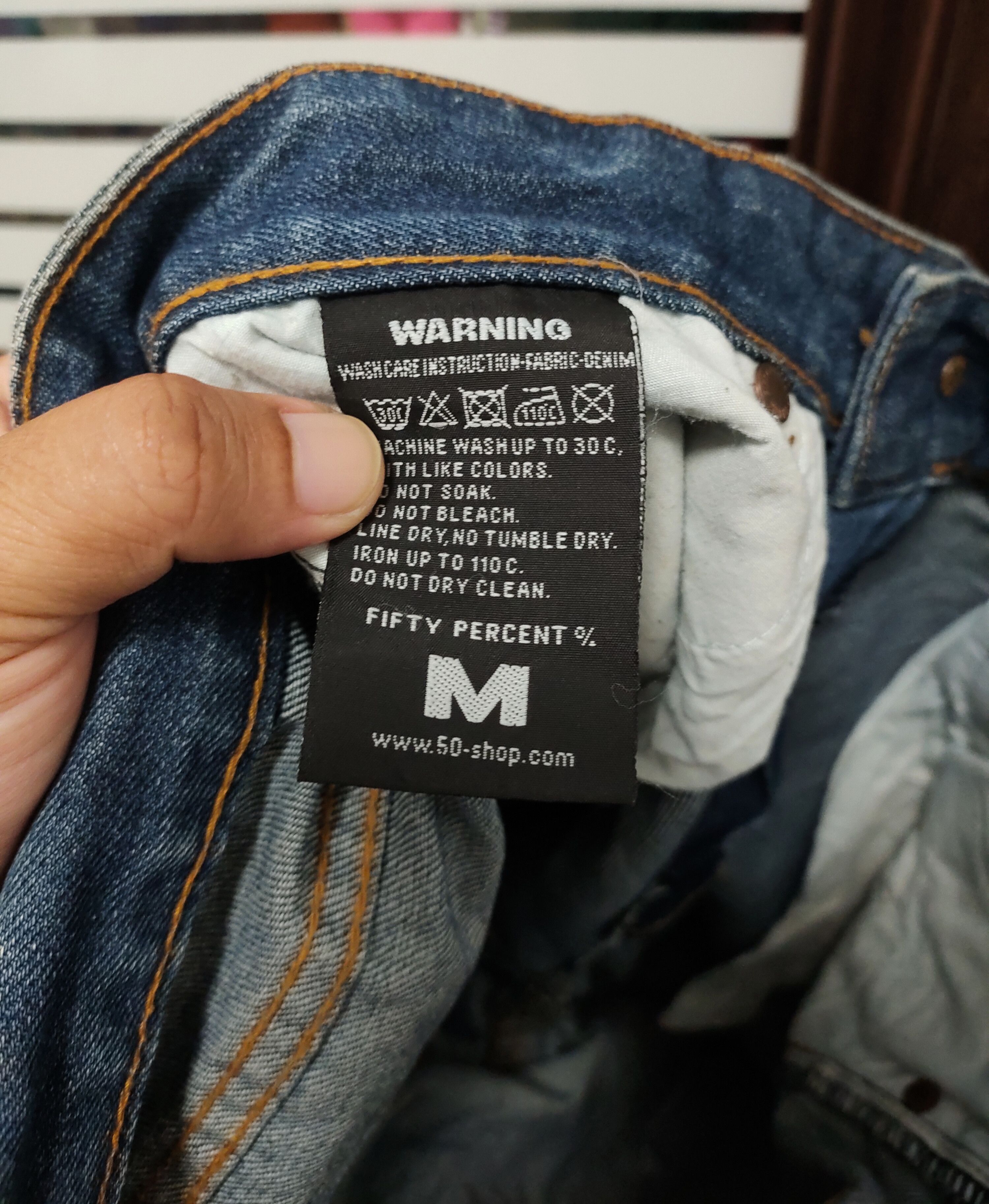 City Streets 💥 Crazy Sick Flared Fifty Percent Denim 💥 Size US 30 / EU 46 - 10 Thumbnail