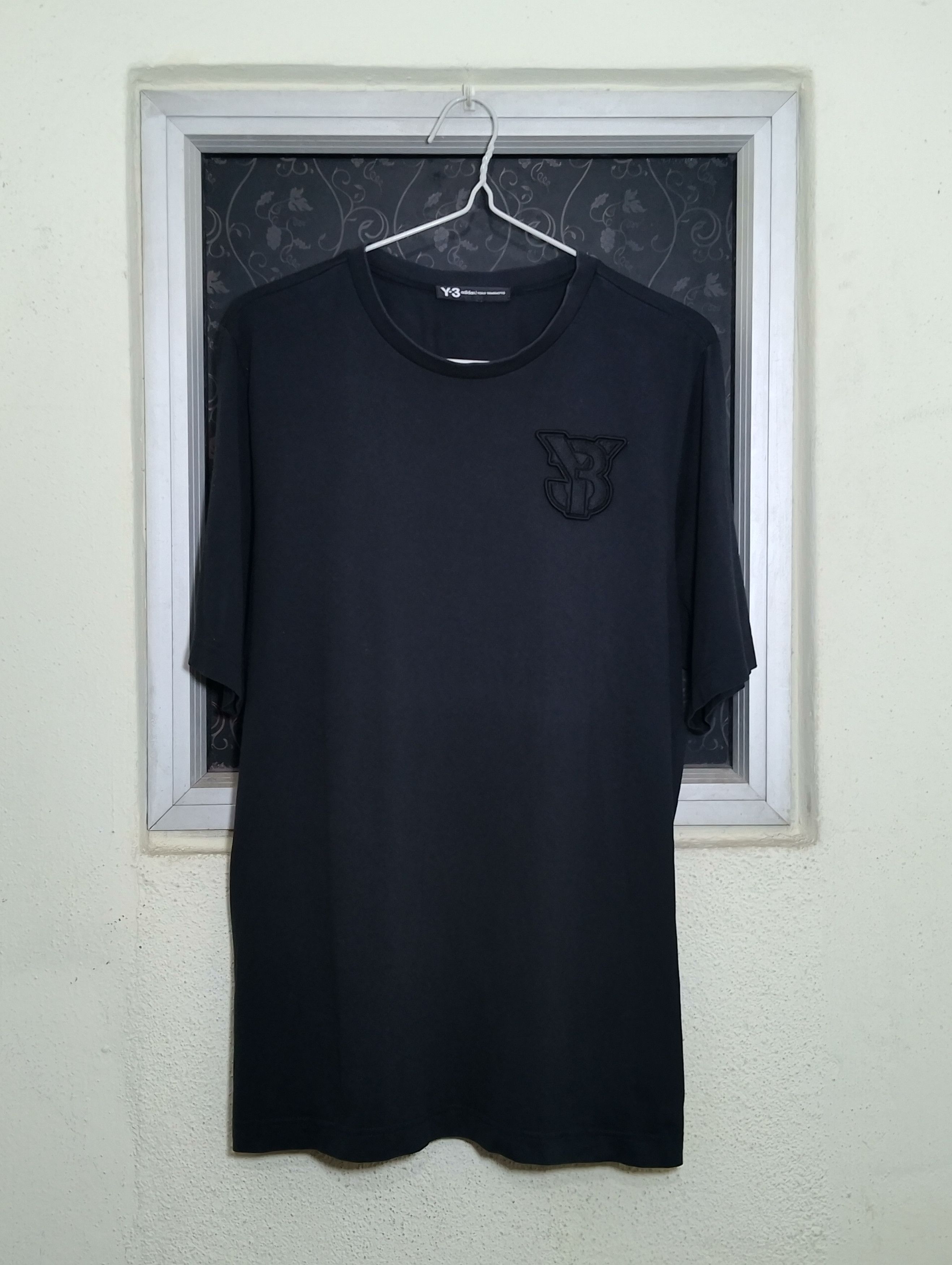 Adidas × Y's Y-3 | Adidas | Yohji Yamamoto Plain Black T-Shirts Size US M / EU 48-50 / 2 - 1 Thumbnail