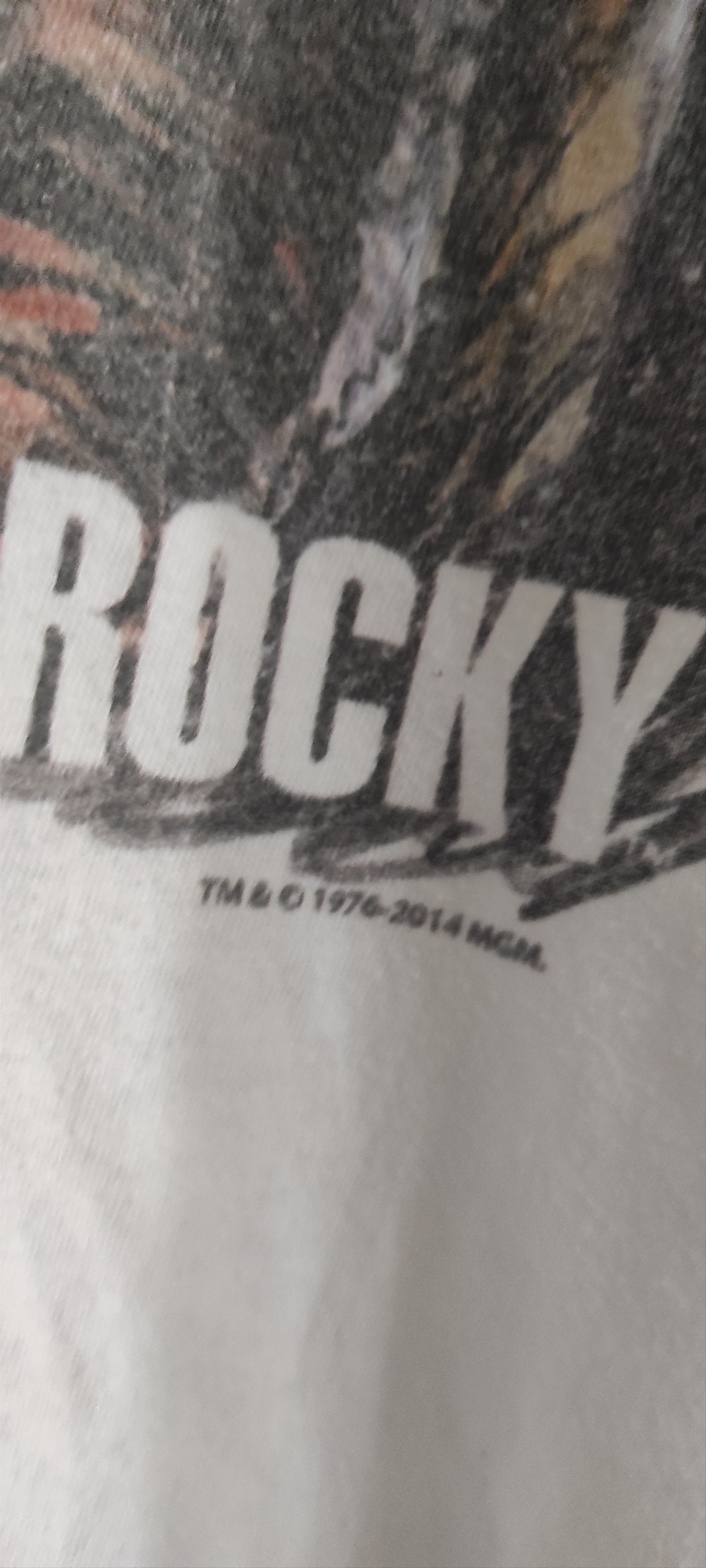 Gildan VTG Gildan Rocky Rocky vs. Apollo T-Shirt 1976./ 2014 Size US L / EU 52-54 / 3 - 3 Thumbnail