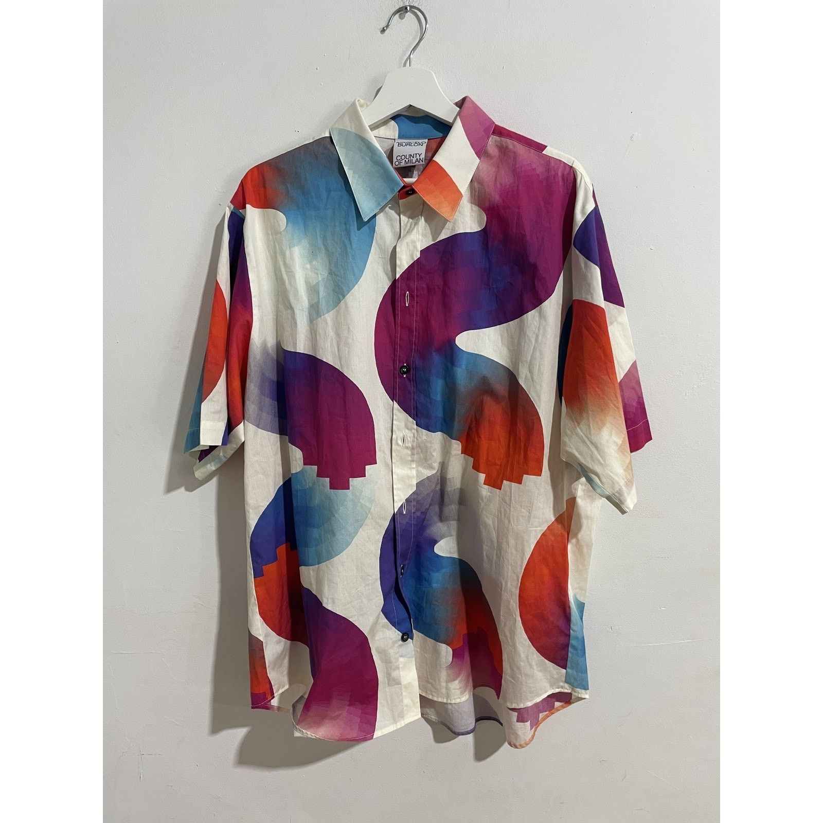 Marcelo Burlon MARCELO BURLON CROSS WAVES SHIRT SIZE LARGE PREOWNED Size US M / EU 48-50 / 2 - 1 Thumbnail